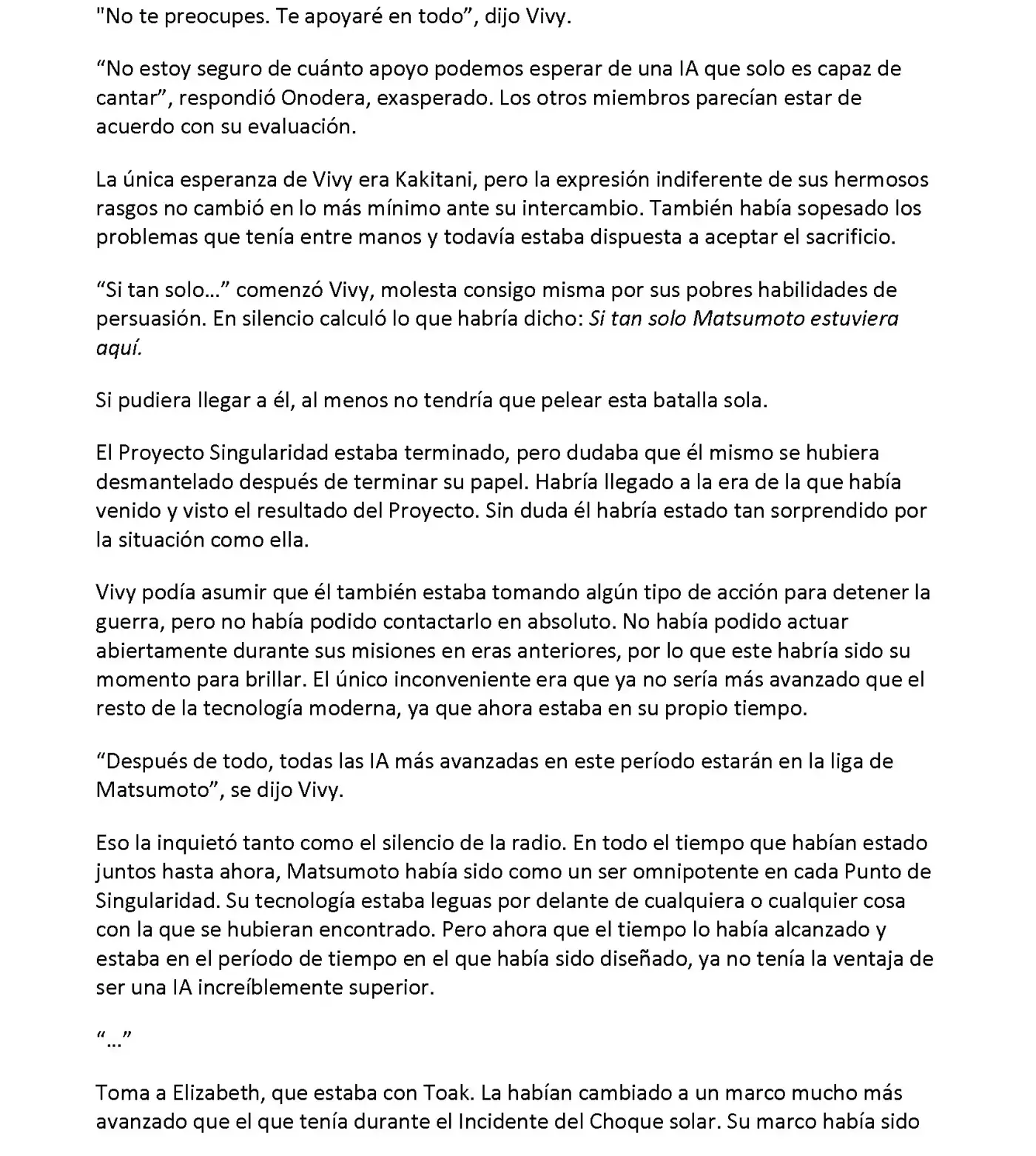 Vivy: Fluorite Eye's Song (Novela) - Capítulo 30.02 - Página 5 - LectorTMOo