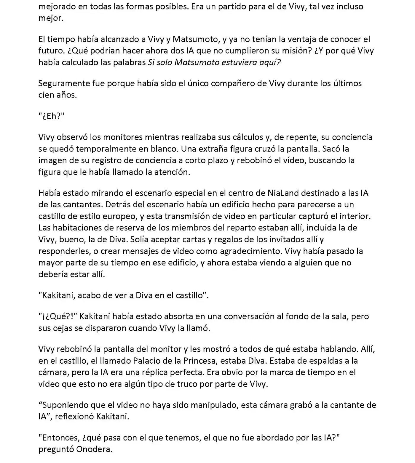Vivy: Fluorite Eye's Song (Novela) - Capítulo 30.02 - Página 6 - LectorTMOo
