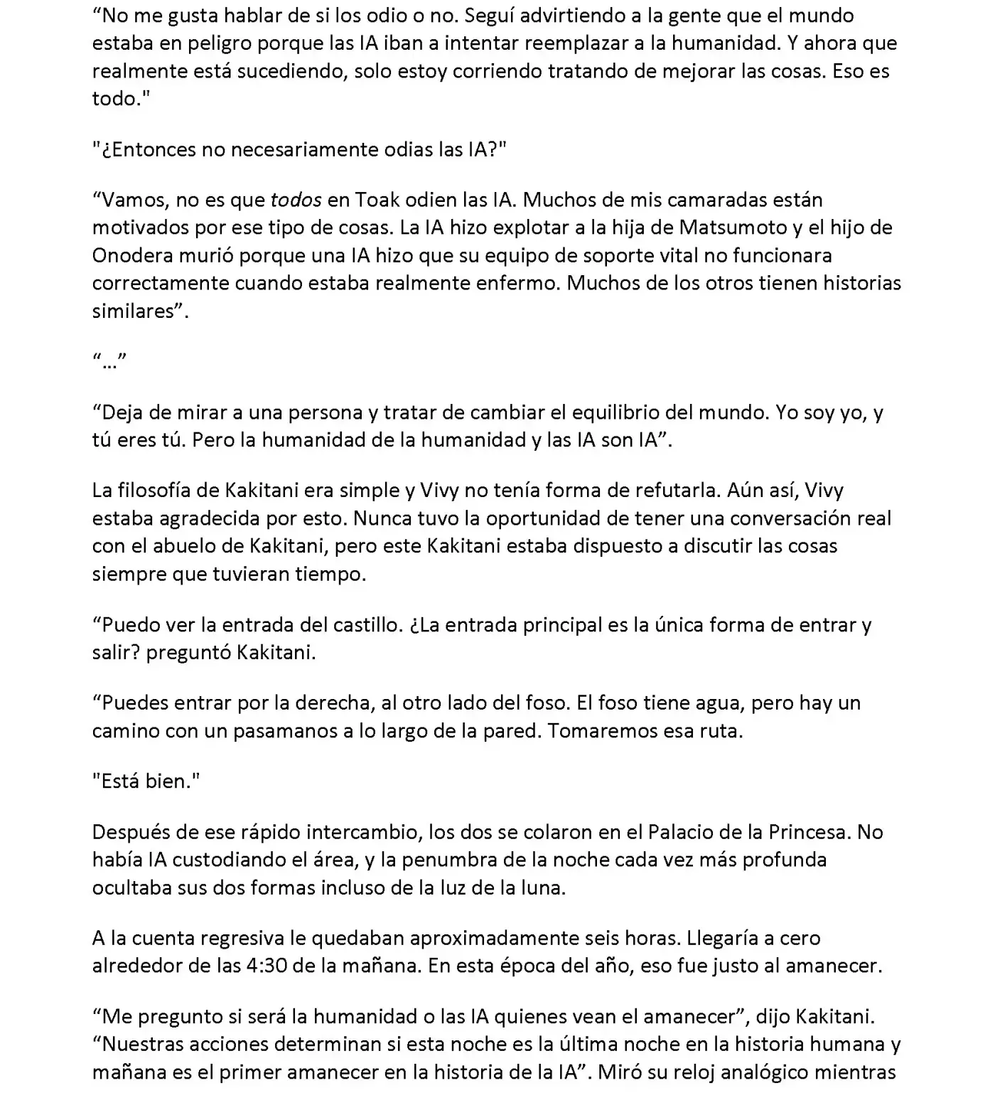 Vivy: Fluorite Eye's Song (Novela) - Capítulo 30.03 - Página 4 - LectorTMOo