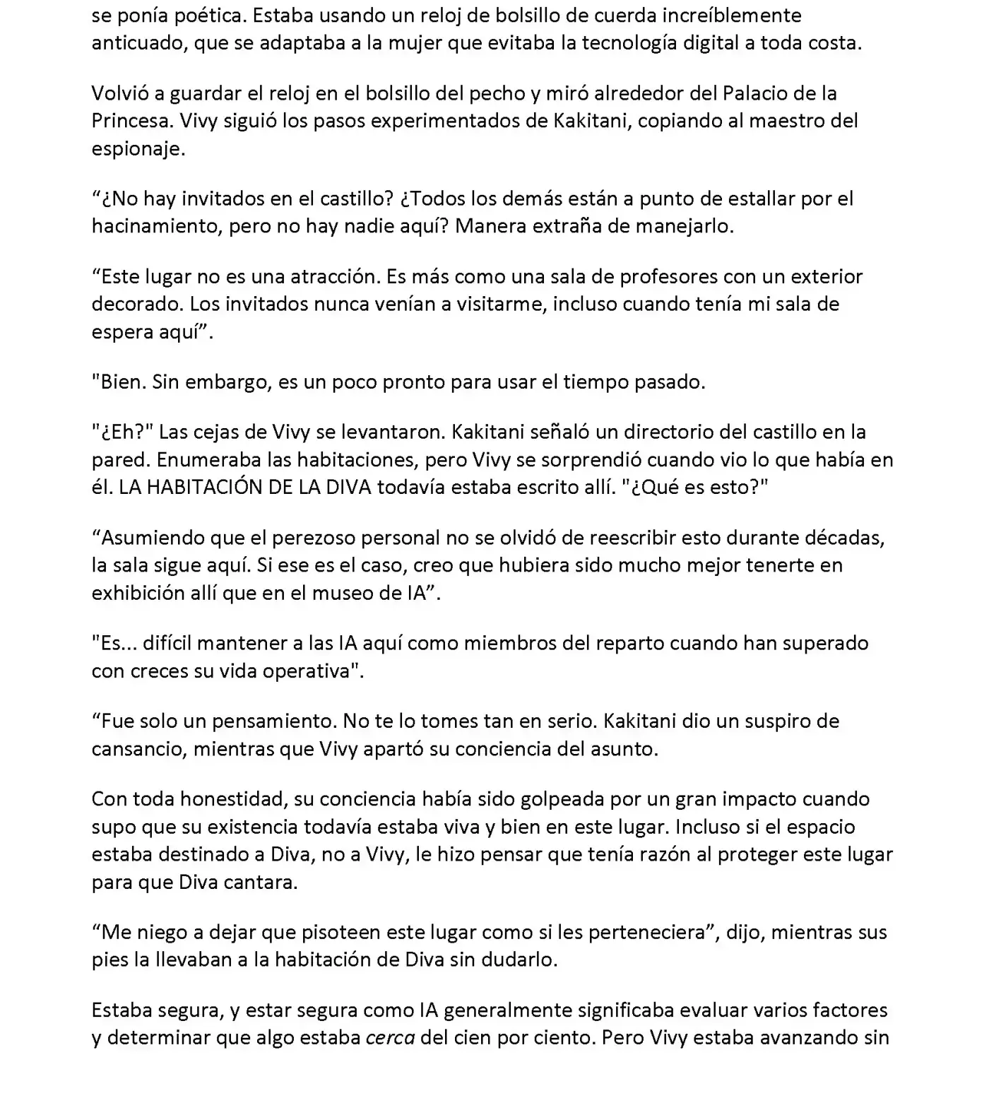 Vivy: Fluorite Eye's Song (Novela) - Capítulo 30.03 - Página 5 - LectorTMOo