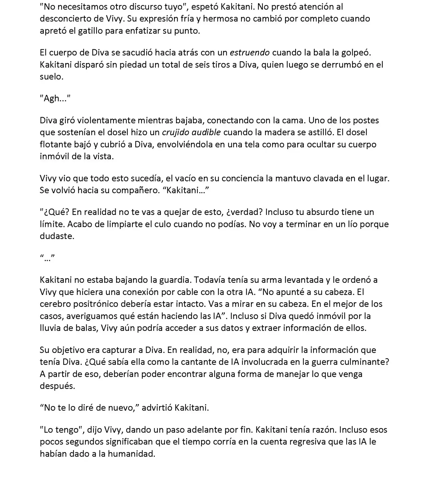 Vivy: Fluorite Eye's Song (Novela) - Capítulo 30.04 - Página 5 - LectorTMOo