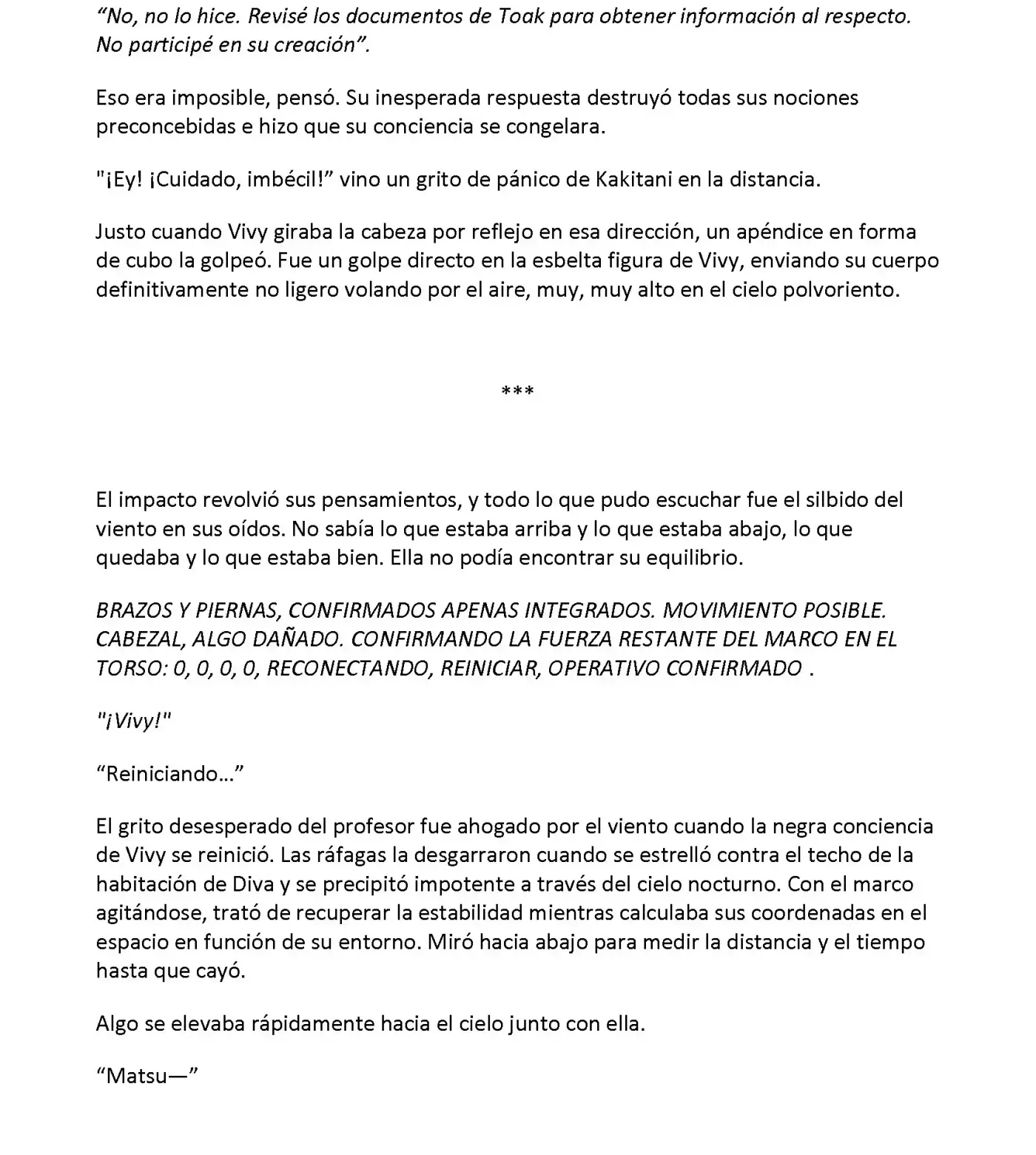 Vivy: Fluorite Eye's Song (Novela) - Capítulo 31.02 - Página 5 - LectorTMOo