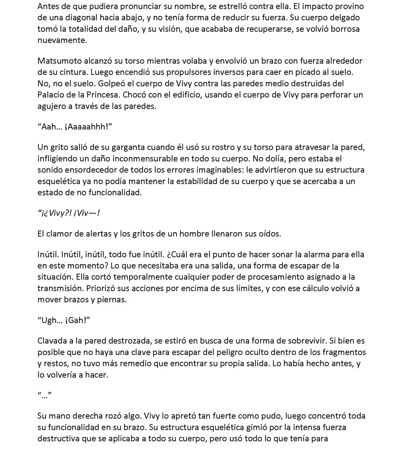 Vivy: Fluorite Eye's Song (Novela) - Capítulo 31.02 - Página 6 - LectorTMOo