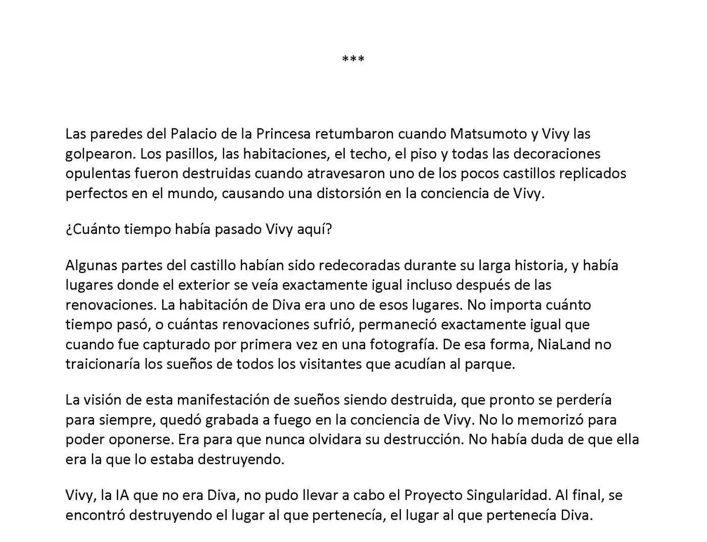 Vivy: Fluorite Eye's Song (Novela) - Capítulo 31.021 - Página 2 - LectorTMOo