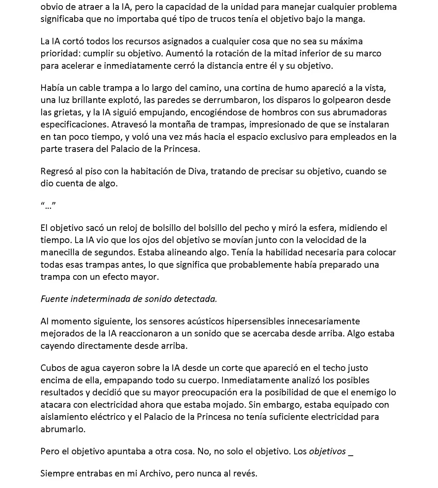 Vivy: Fluorite Eye's Song (Novela) - Capítulo 31.03 - Página 4 - LectorTMOo