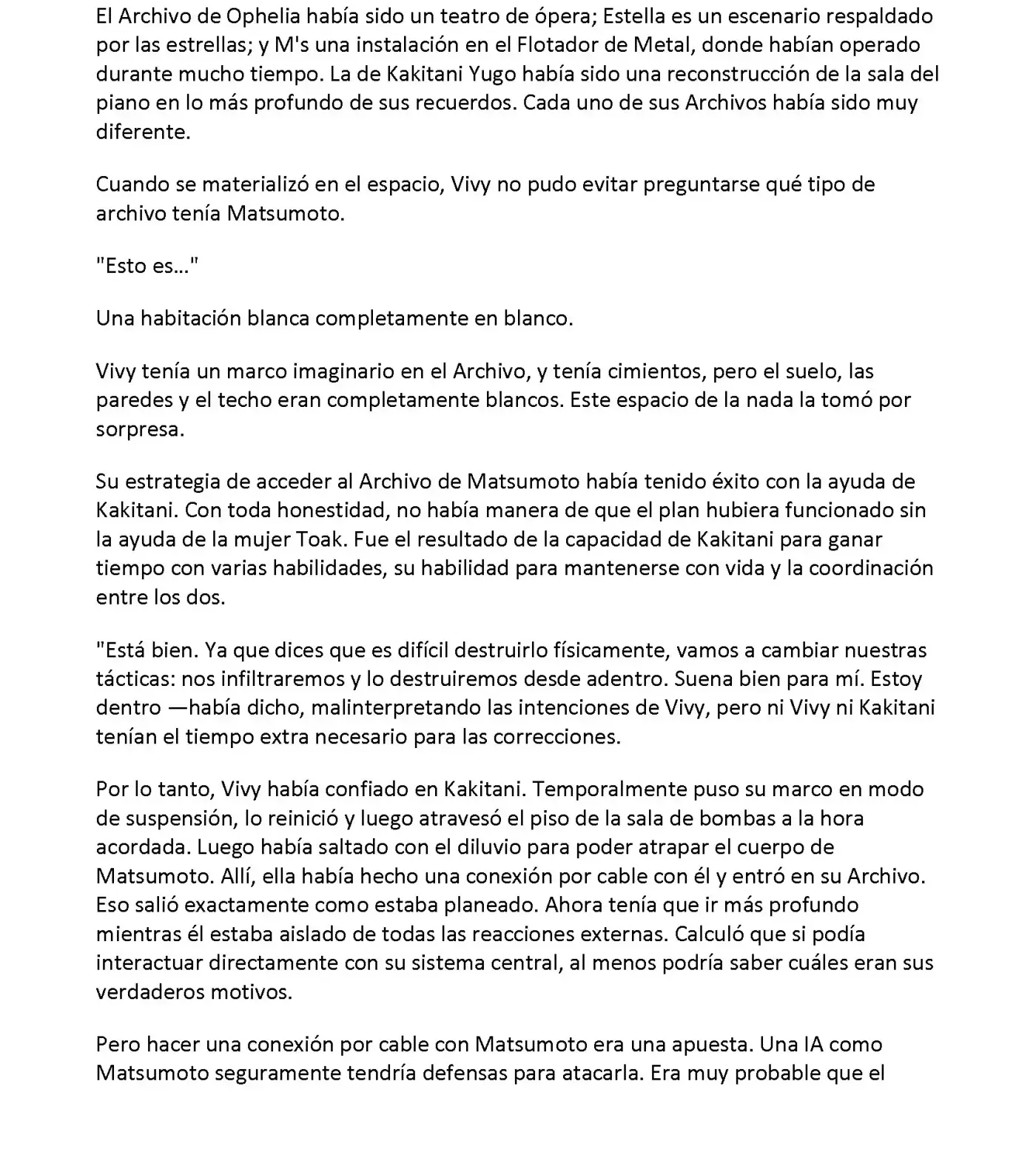 Vivy: Fluorite Eye's Song (Novela) - Capítulo 31.04 - Página 3 - LectorTMOo