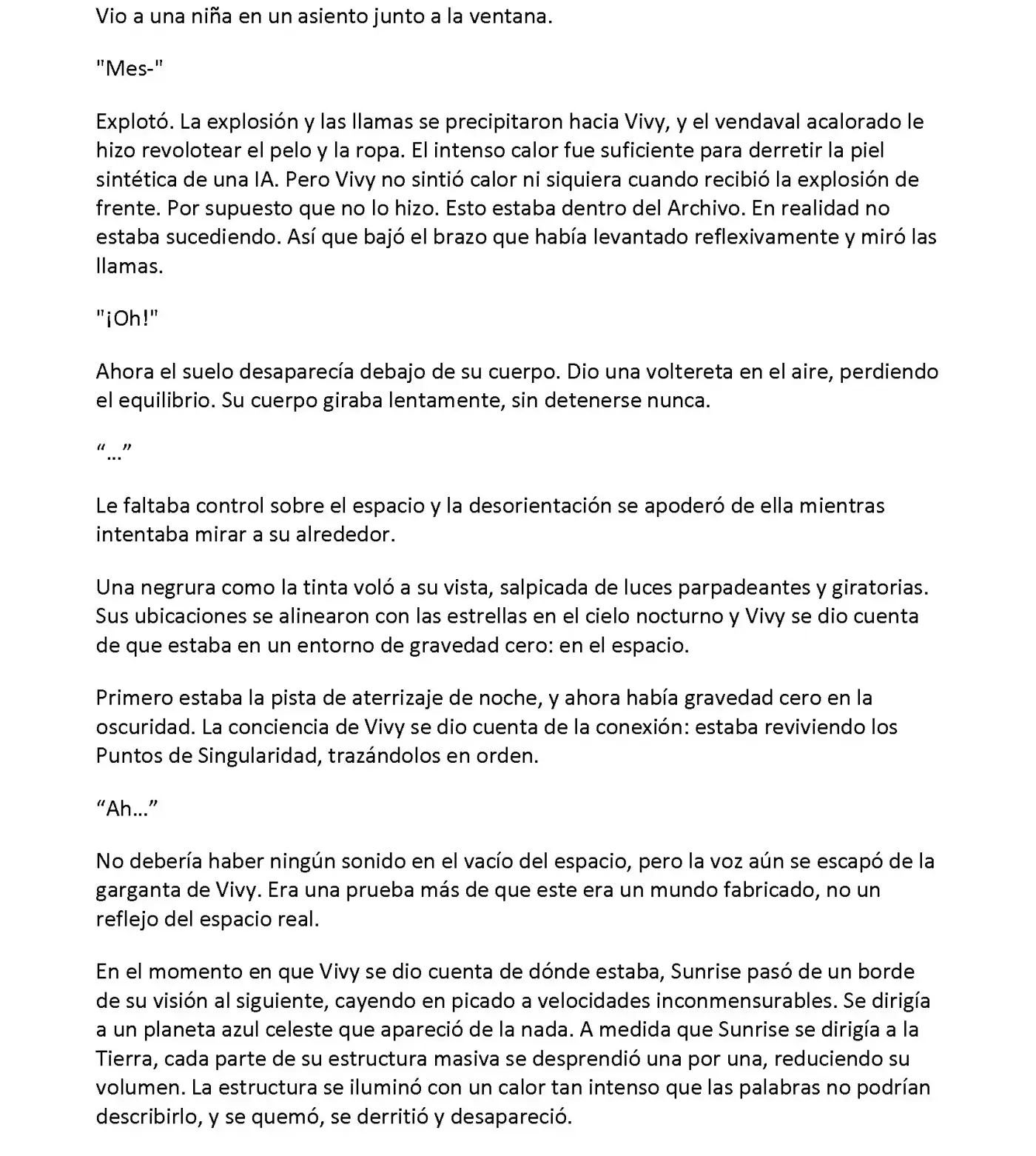 Vivy: Fluorite Eye's Song (Novela) - Capítulo 31.04 - Página 6 - LectorTMOo