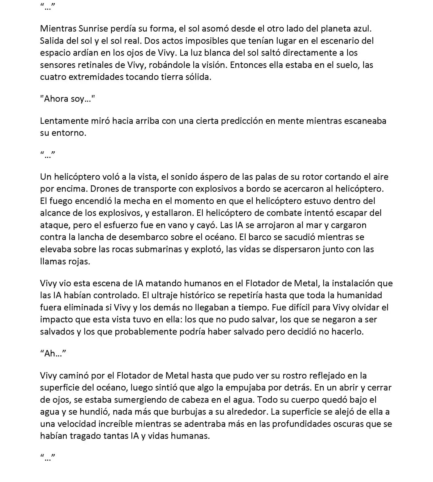 Vivy: Fluorite Eye's Song (Novela) - Capítulo 31.04 - Página 7 - LectorTMOo