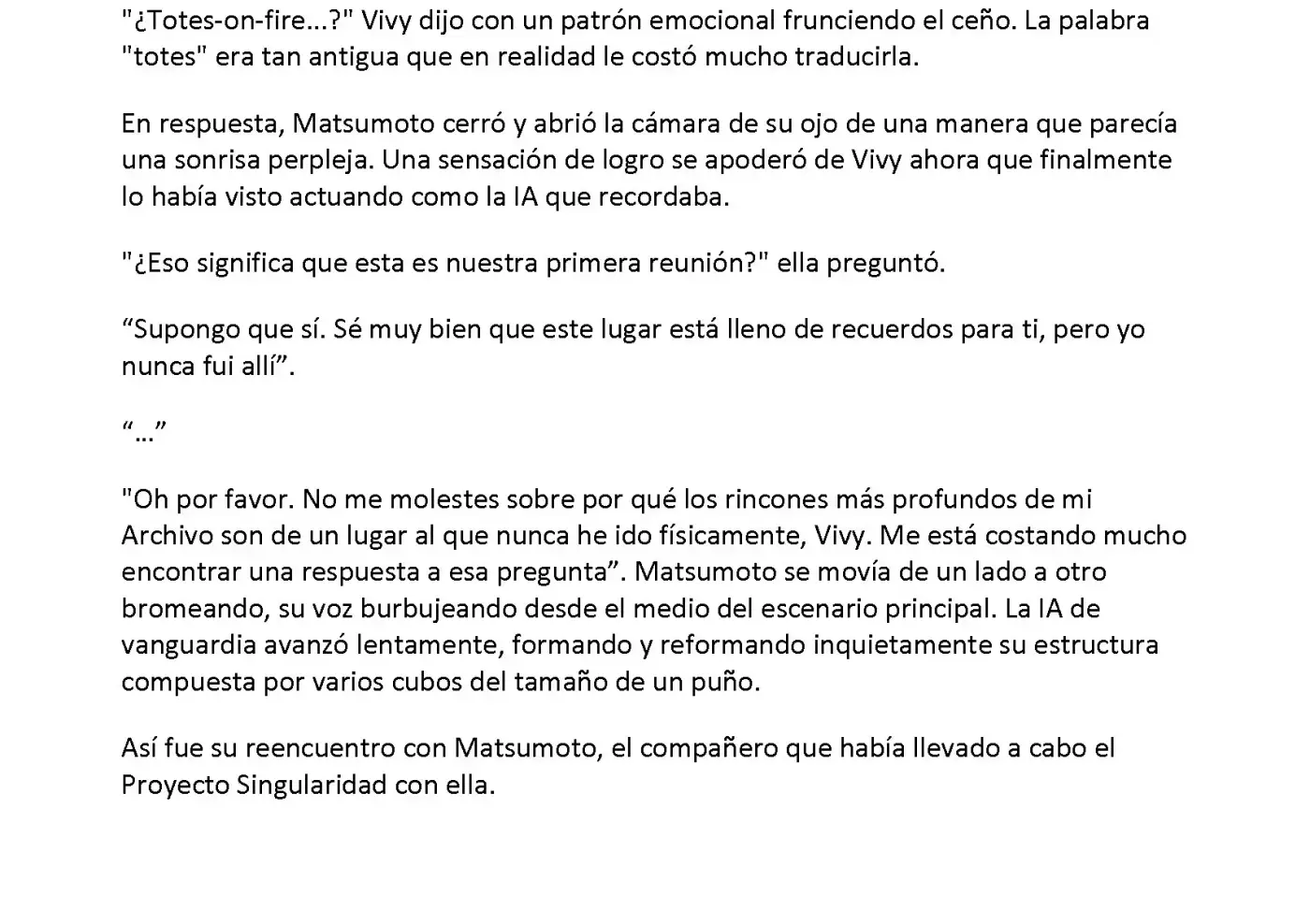 Vivy: Fluorite Eye's Song (Novela) - Capítulo 31.04 - Página 9 - LectorTMOo