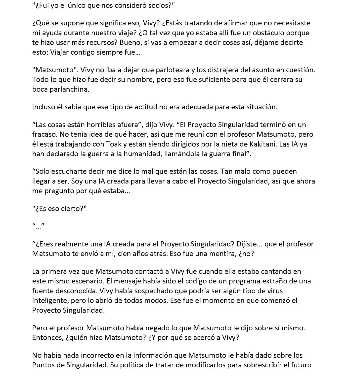 Vivy: Fluorite Eye's Song (Novela) - Capítulo 31.041 - Página 3 - LectorTMOo