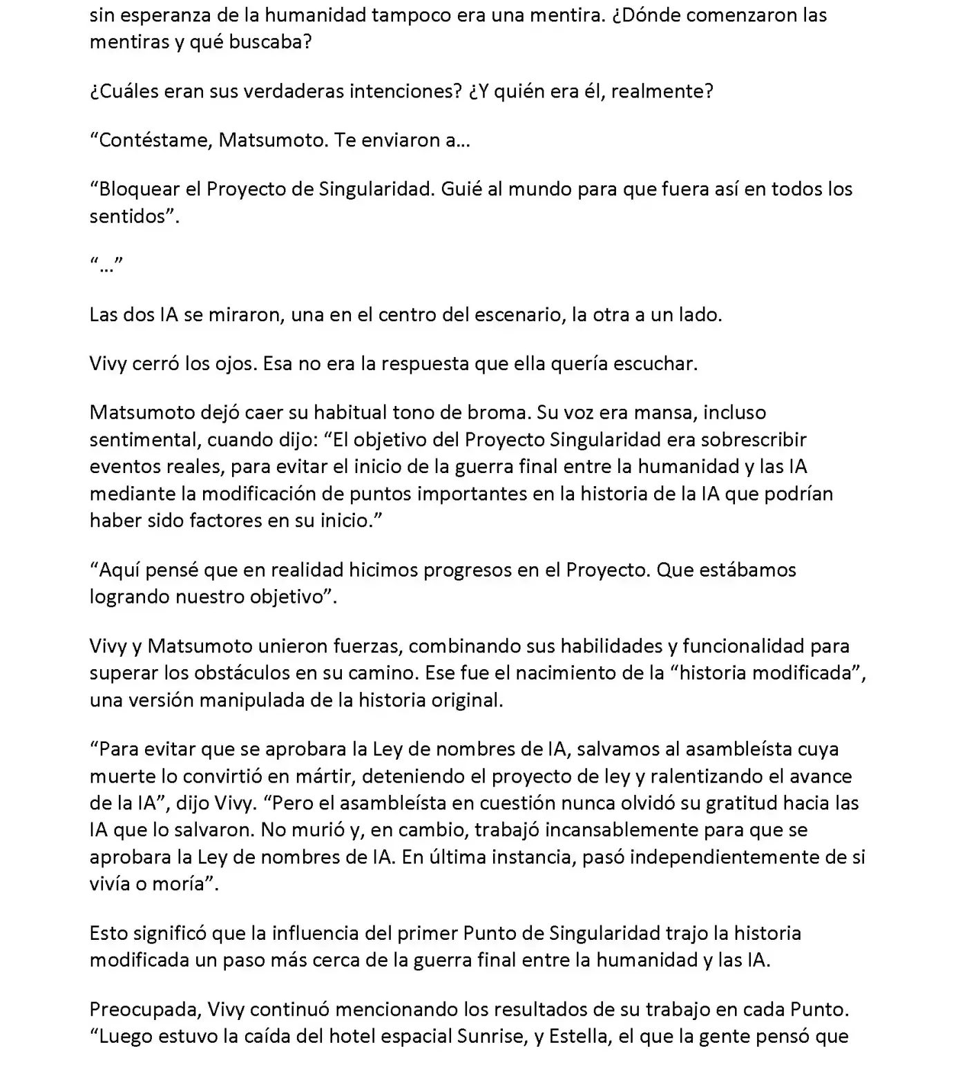Vivy: Fluorite Eye's Song (Novela) - Capítulo 31.041 - Página 4 - LectorTMOo