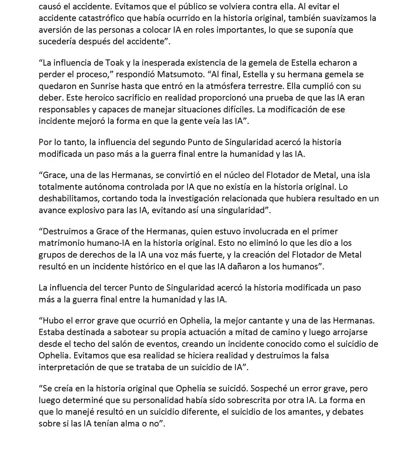 Vivy: Fluorite Eye's Song (Novela) - Capítulo 31.041 - Página 5 - LectorTMOo