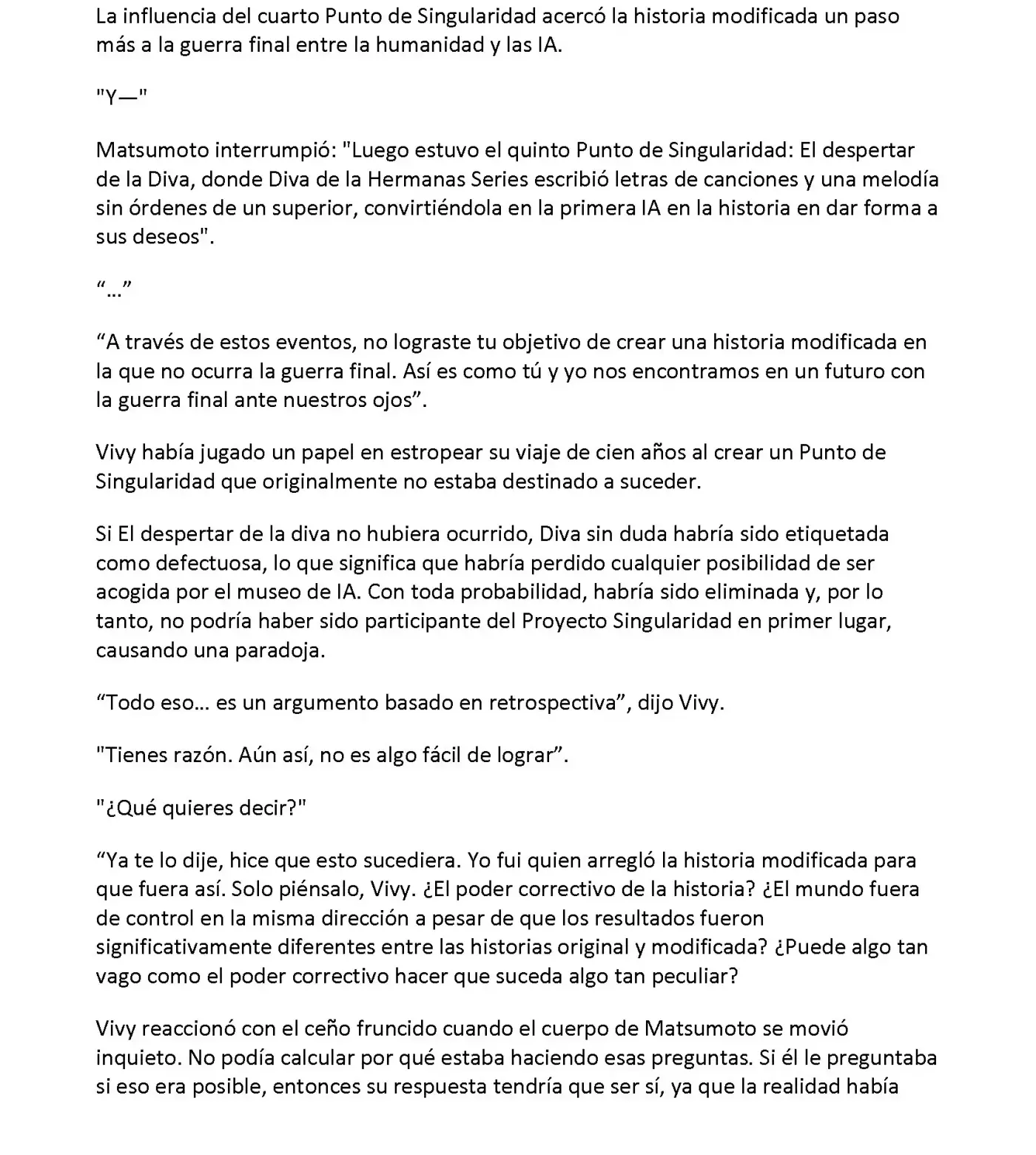 Vivy: Fluorite Eye's Song (Novela) - Capítulo 31.041 - Página 6 - LectorTMOo