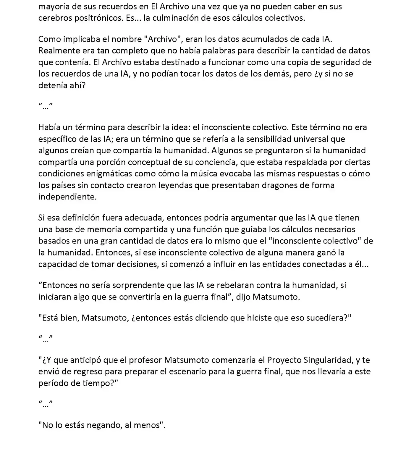 Vivy: Fluorite Eye's Song (Novela) - Capítulo 31.05 - Página 3 - LectorTMOo