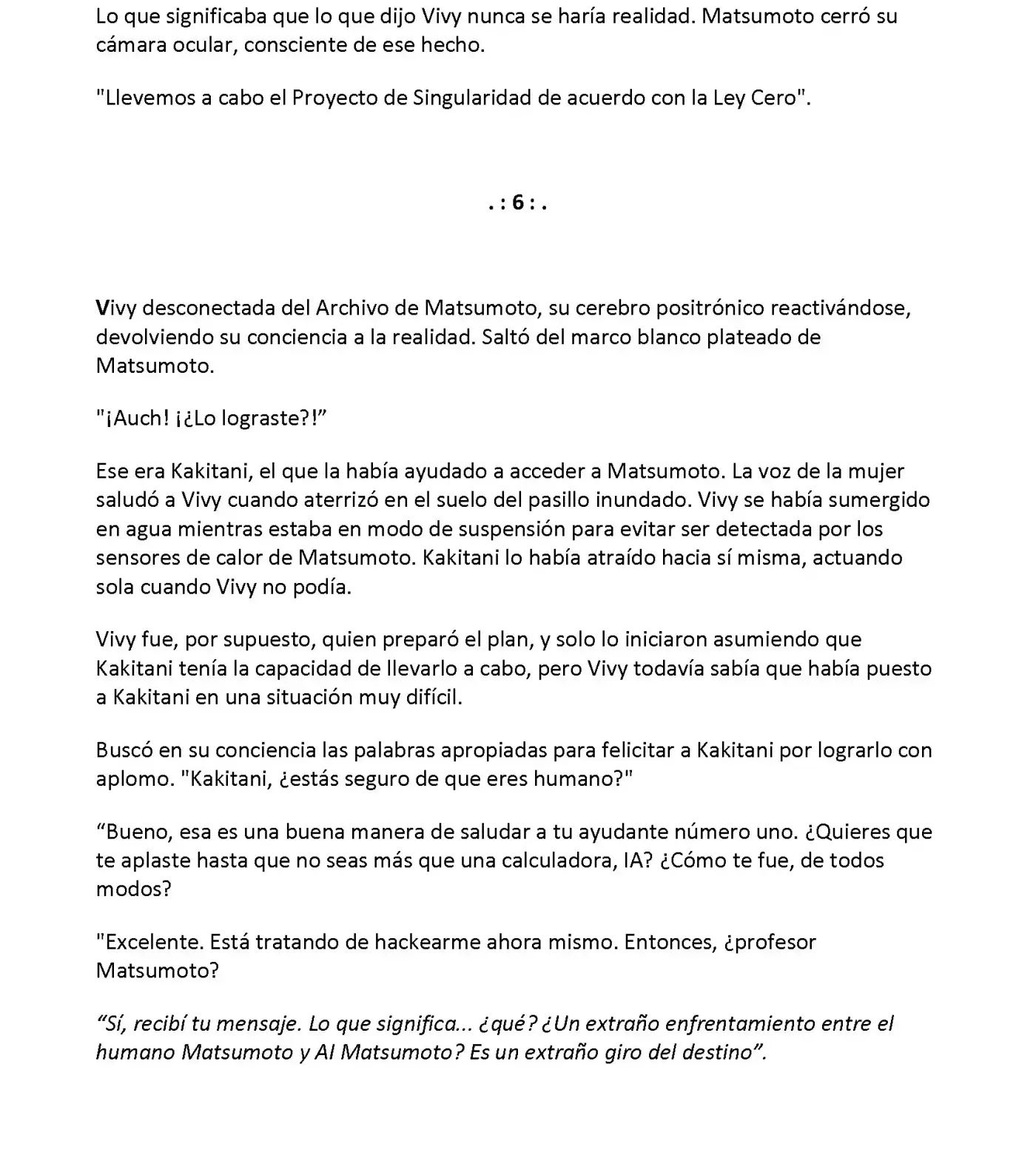 Vivy: Fluorite Eye's Song (Novela) - Capítulo 31.05 - Página 7 - LectorTMOo