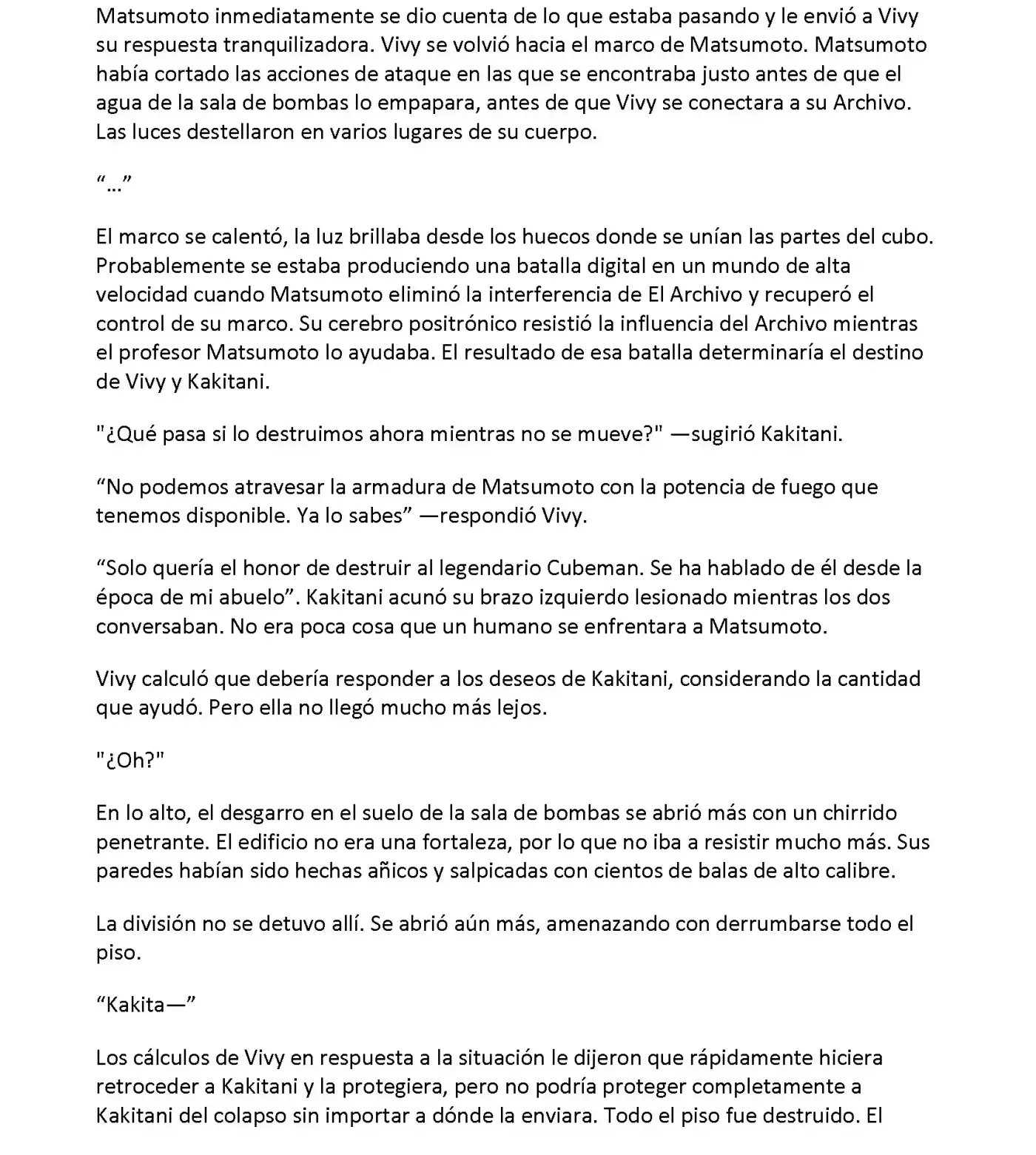 Vivy: Fluorite Eye's Song (Novela) - Capítulo 31.06 - Página 3 - LectorTMOo
