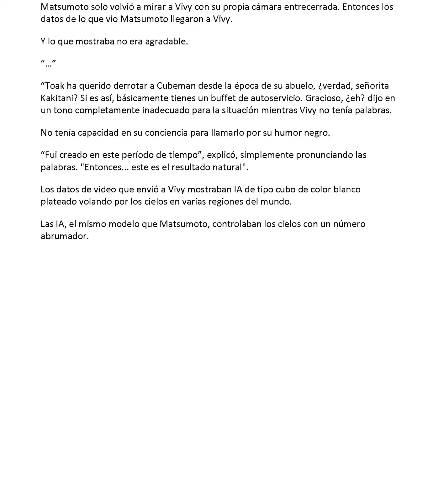 Vivy: Fluorite Eye's Song (Novela) - Capítulo 31.06 - Página 6 - LectorTMOo