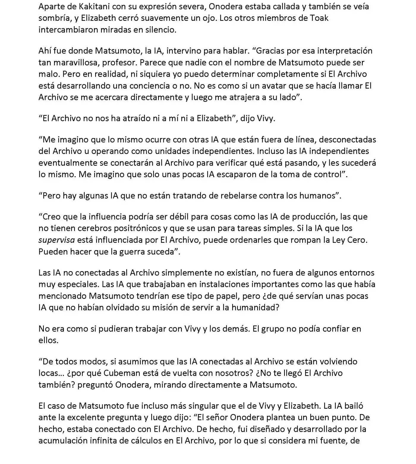 Vivy: Fluorite Eye's Song (Novela) - Capítulo 32.02 - Página 5 - LectorTMOo