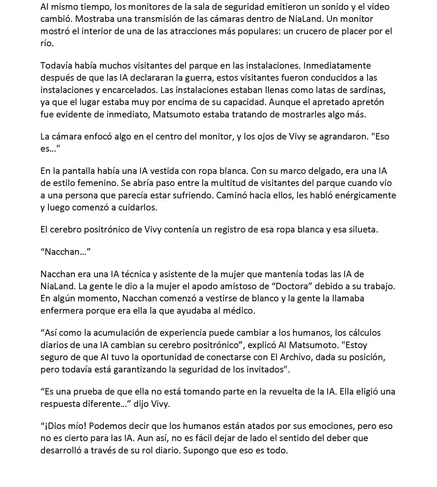 Vivy: Fluorite Eye's Song (Novela) - Capítulo 32.02 - Página 9 - LectorTMOo