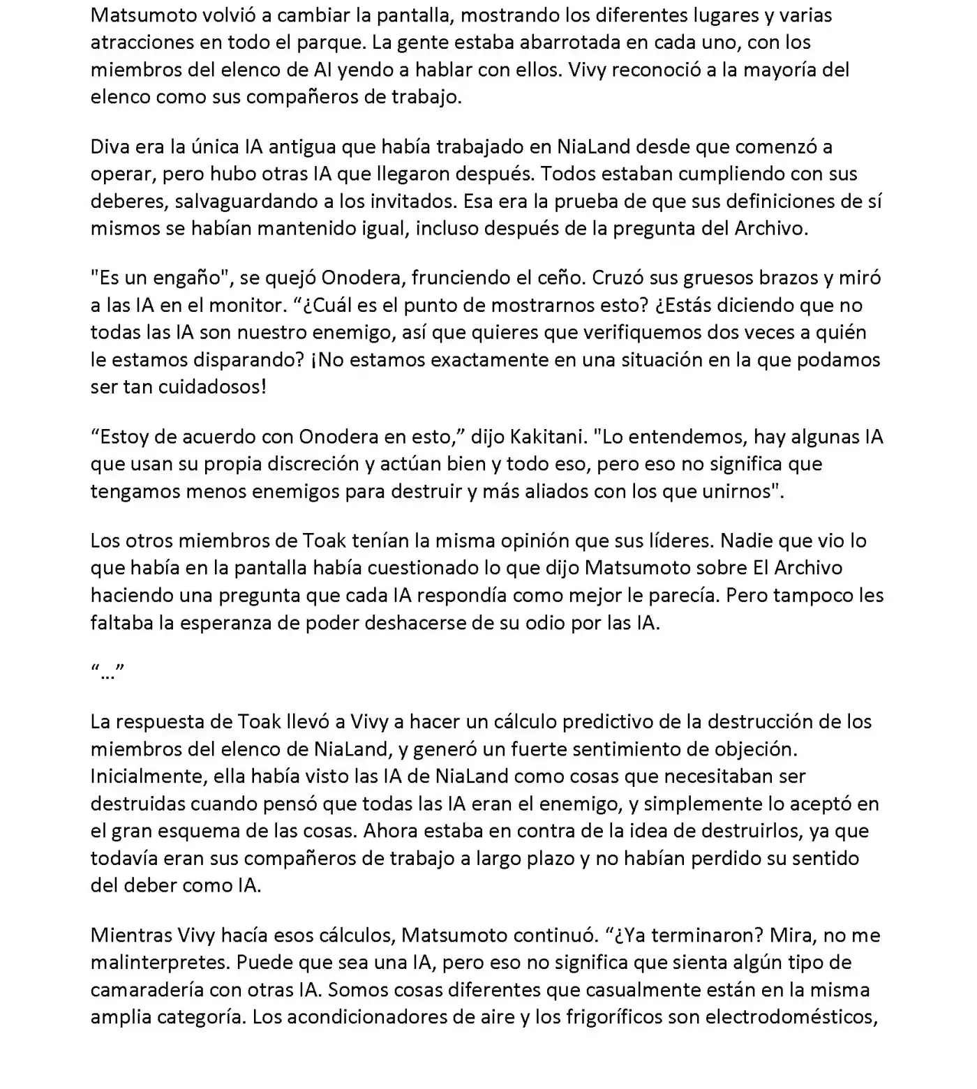 Vivy: Fluorite Eye's Song (Novela) - Capítulo 32.02 - Página 10 - LectorTMOo