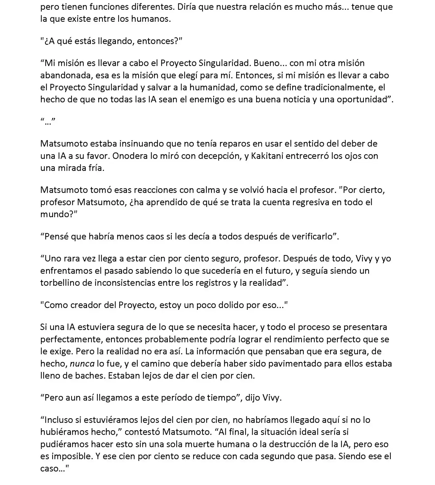 Vivy: Fluorite Eye's Song (Novela) - Capítulo 32.02 - Página 11 - LectorTMOo