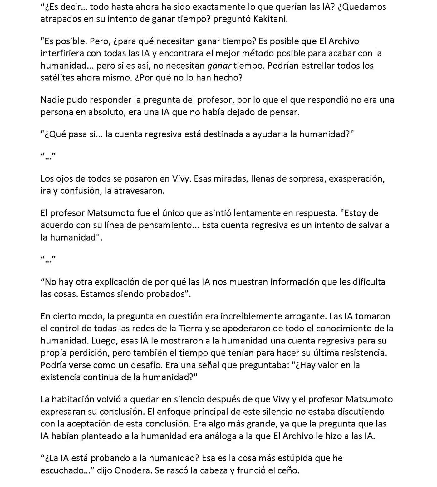 Vivy: Fluorite Eye's Song (Novela) - Capítulo 32.03 - Página 5 - LectorTMOo