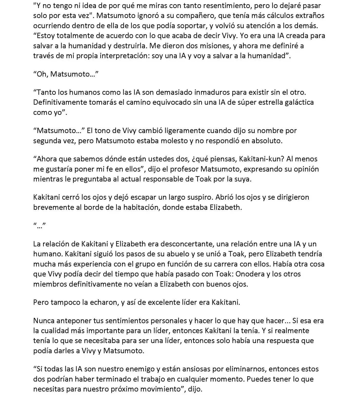 Vivy: Fluorite Eye's Song (Novela) - Capítulo 32.03 - Página 7 - LectorTMOo