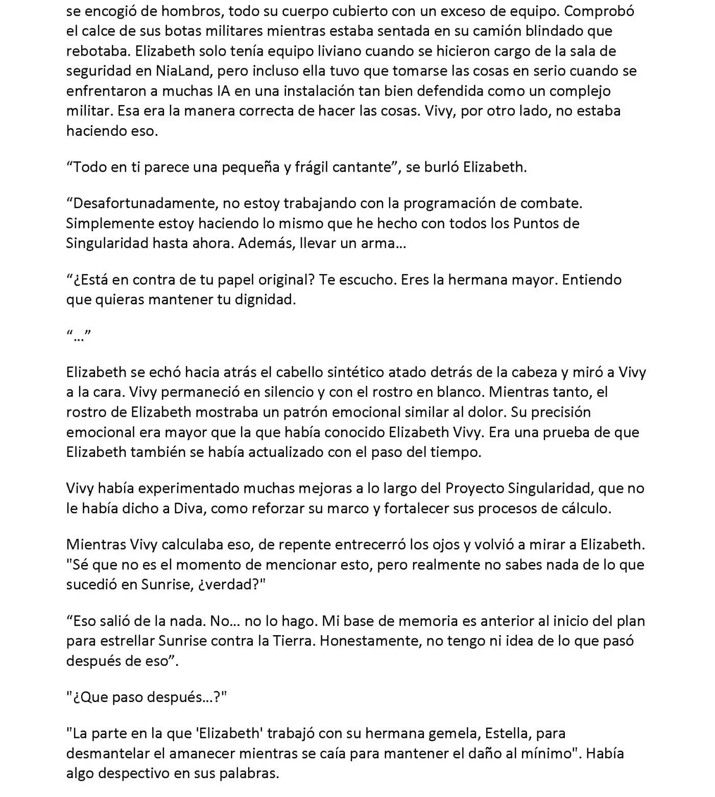 Vivy: Fluorite Eye's Song (Novela) - Capítulo 32.04 - Página 3 - LectorTMOo