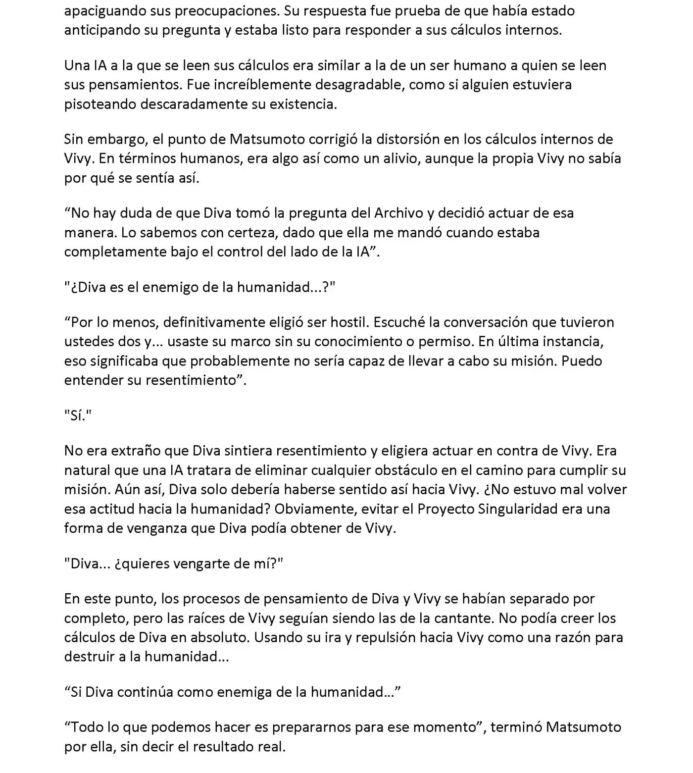 Vivy: Fluorite Eye's Song (Novela) - Capítulo 32.04 - Página 9 - LectorTMOo