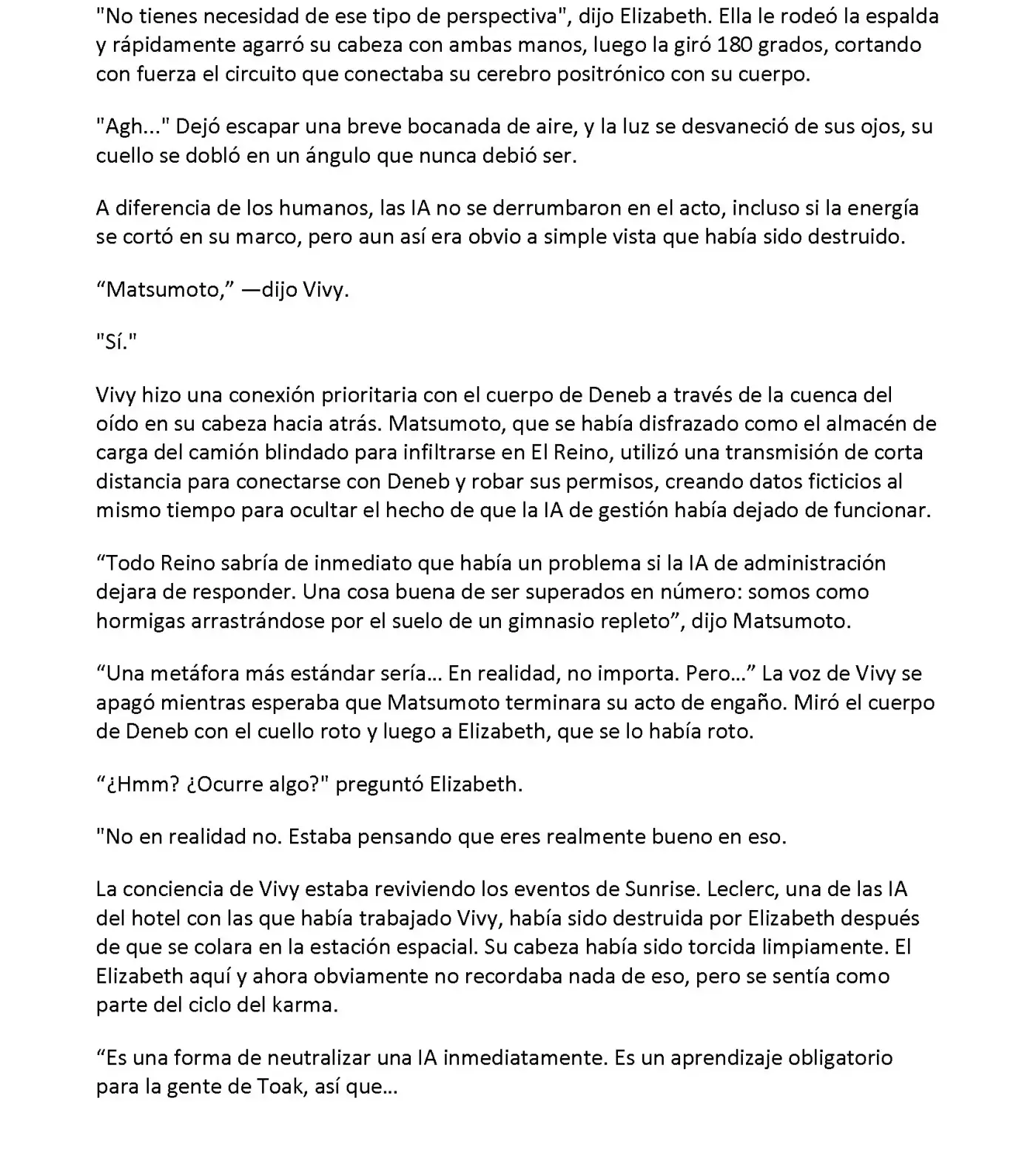 Vivy: Fluorite Eye's Song (Novela) - Capítulo 32.041 - Página 6 - LectorTMOo