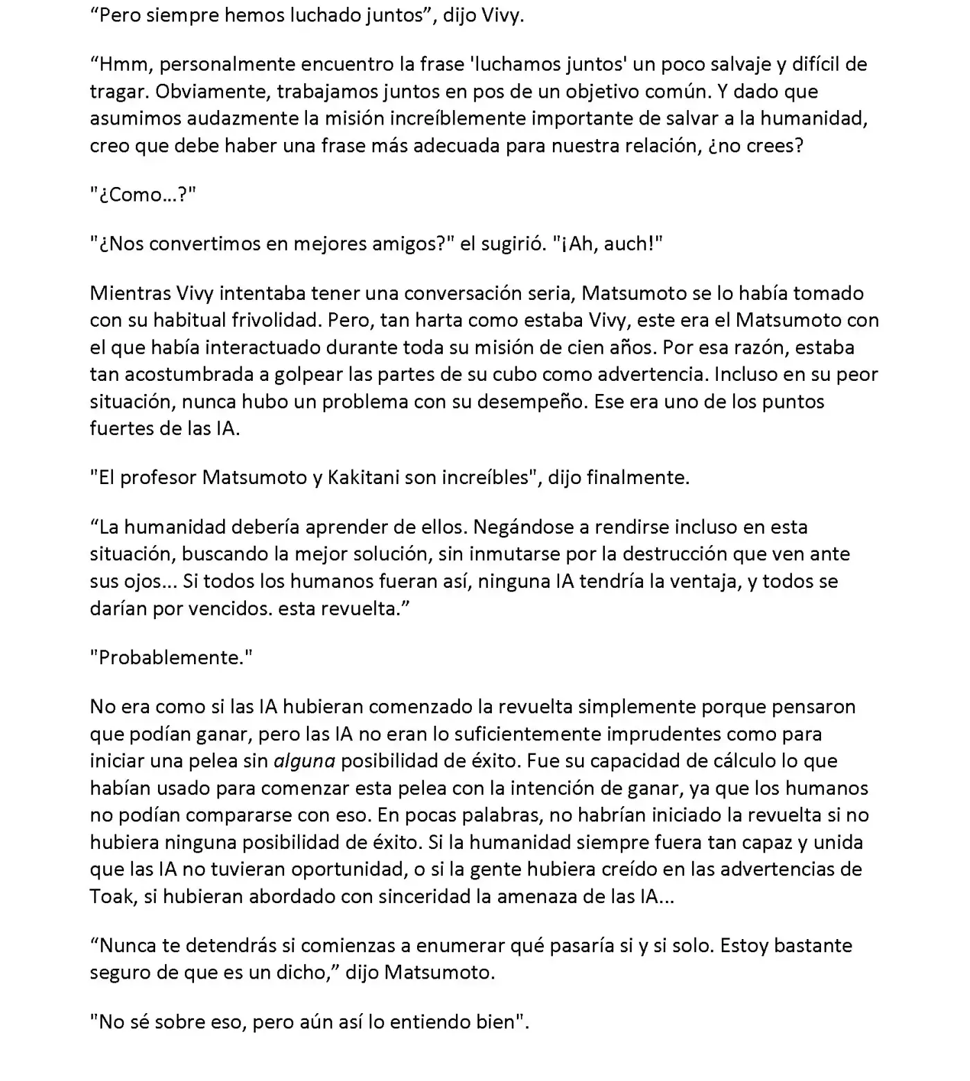 Vivy: Fluorite Eye's Song (Novela) - Capítulo 32.05 - Página 3 - LectorTMOo