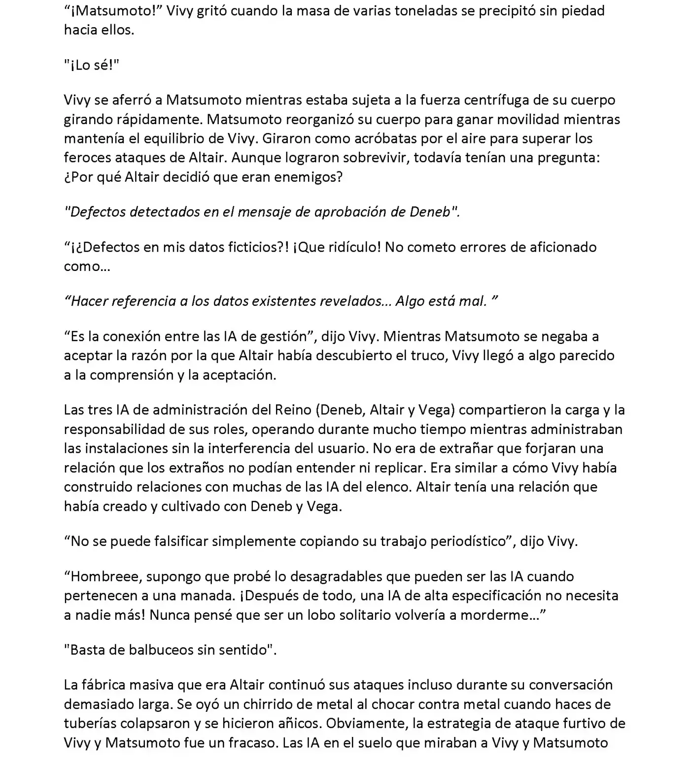 Vivy: Fluorite Eye's Song (Novela) - Capítulo 32.05 - Página 7 - LectorTMOo