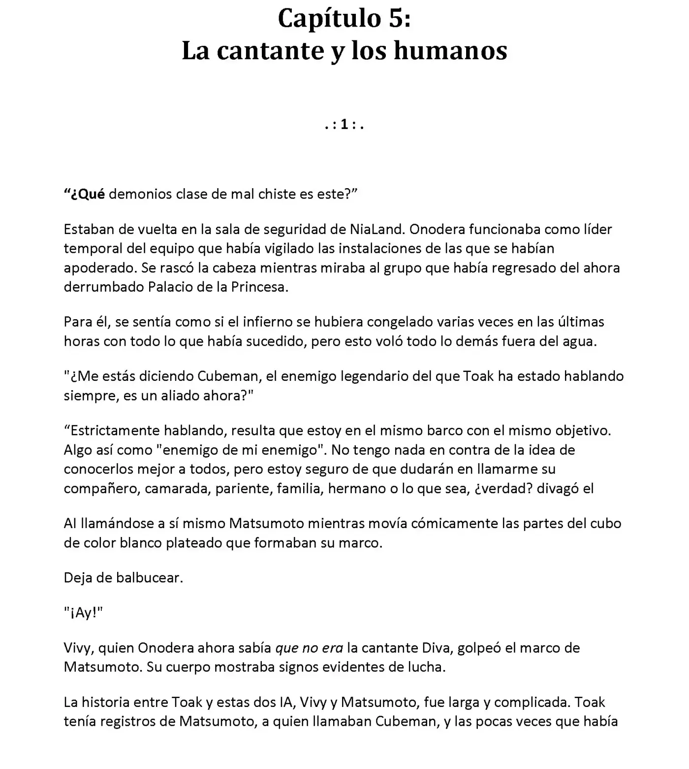 Vivy: Fluorite Eye's Song (Novela) - Capítulo 32 - Página 2 - LectorTMOo