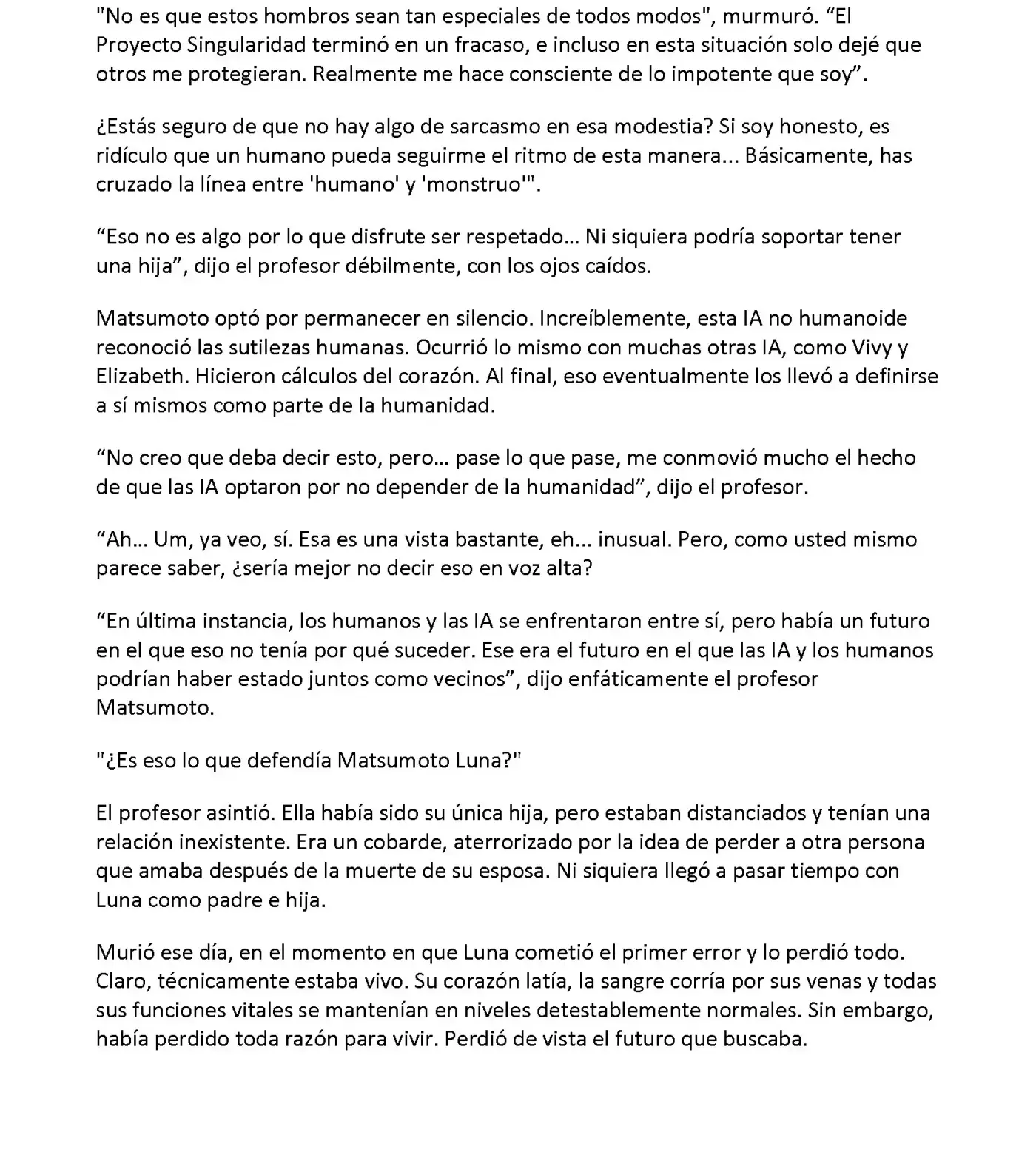 Vivy: Fluorite Eye's Song (Novela) - Capítulo 33.03 - Página 3 - LectorTMOo
