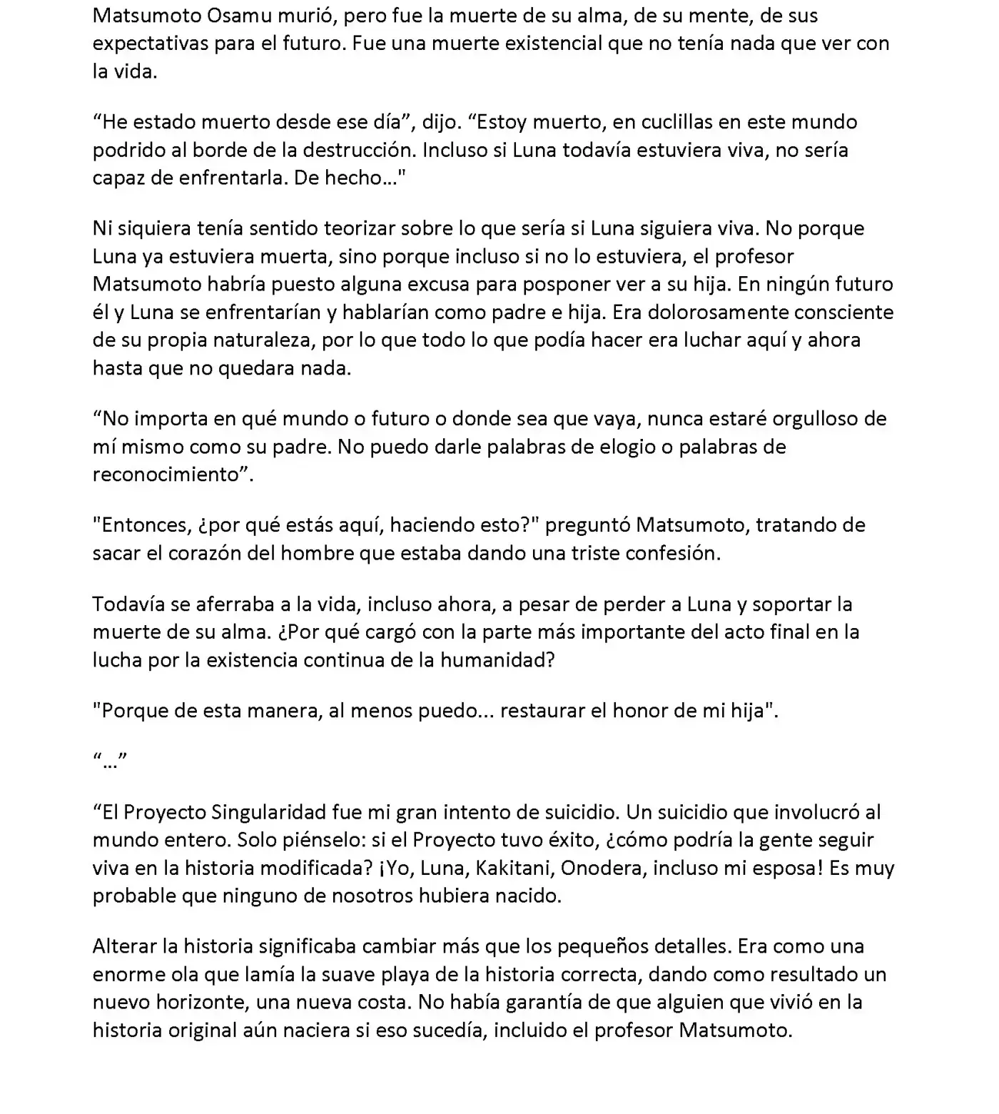 Vivy: Fluorite Eye's Song (Novela) - Capítulo 33.03 - Página 4 - LectorTMOo
