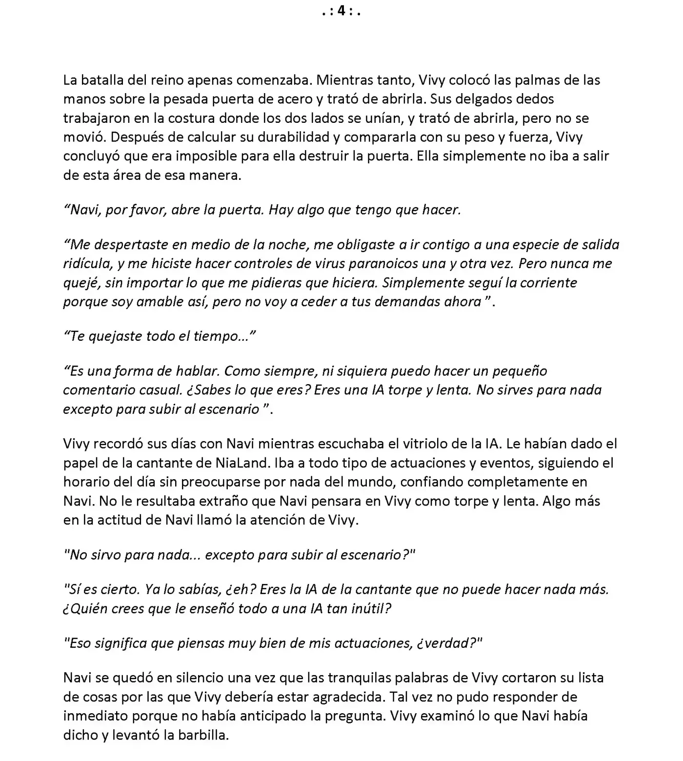Vivy: Fluorite Eye's Song (Novela) - Capítulo 33.04 - Página 2 - LectorTMOo