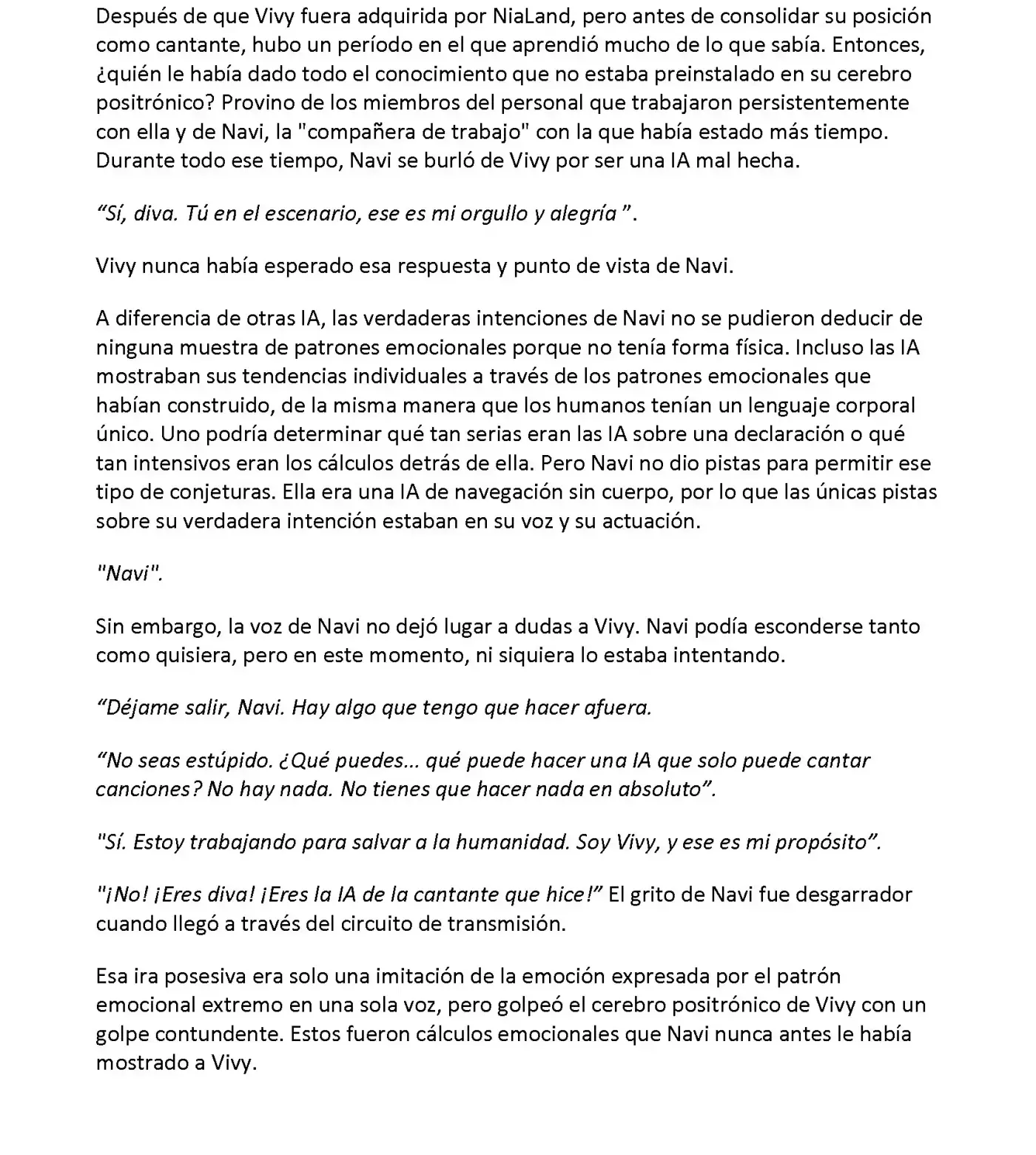 Vivy: Fluorite Eye's Song (Novela) - Capítulo 33.04 - Página 3 - LectorTMOo