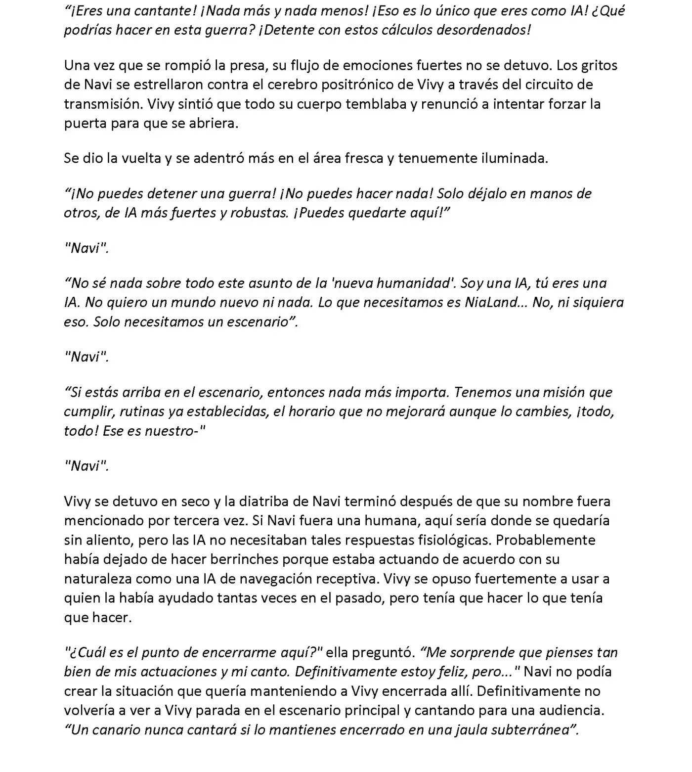 Vivy: Fluorite Eye's Song (Novela) - Capítulo 33.04 - Página 4 - LectorTMOo