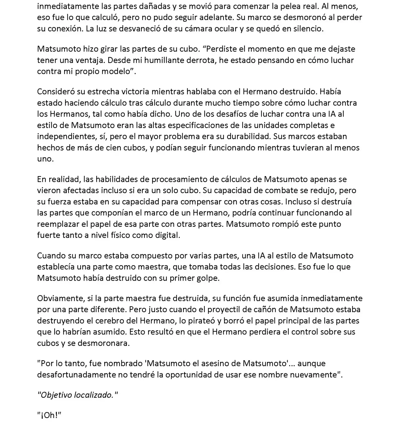 Vivy: Fluorite Eye's Song (Novela) - Capítulo 33.05 - Página 6 - LectorTMOo