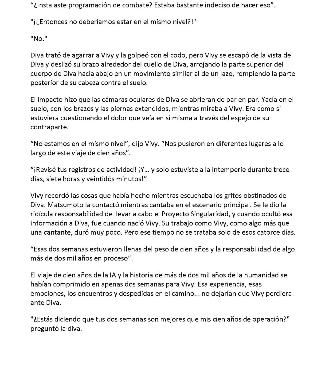 Vivy: Fluorite Eye's Song (Novela) - Capítulo 34.03 - Página 4 - LectorTMOo
