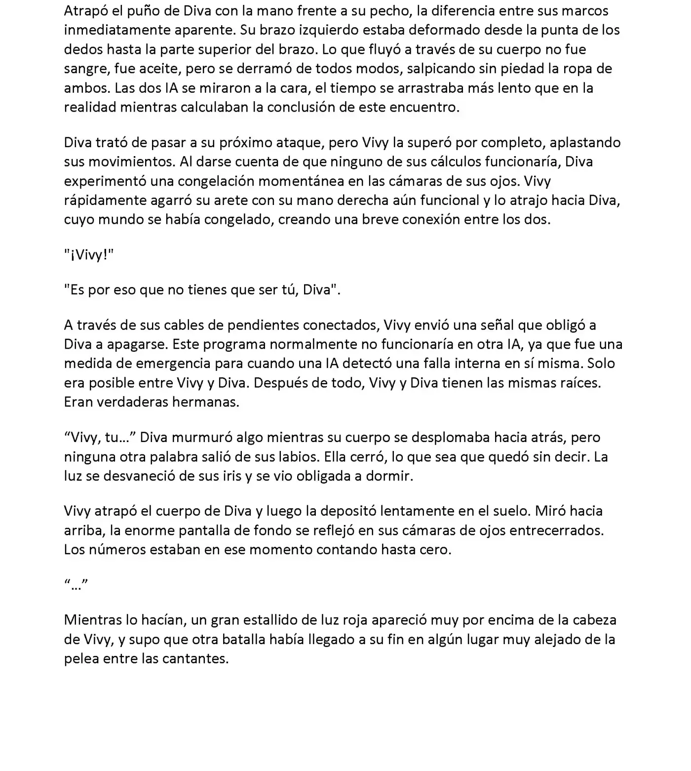 Vivy: Fluorite Eye's Song (Novela) - Capítulo 34.03 - Página 8 - LectorTMOo