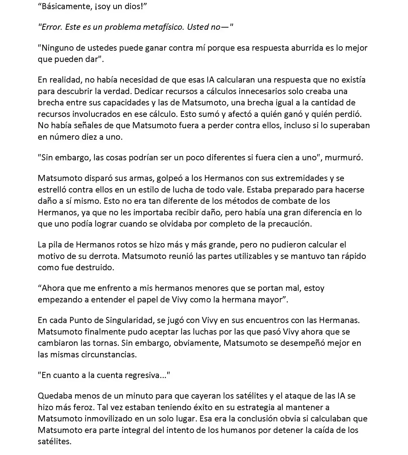 Vivy: Fluorite Eye's Song (Novela) - Capítulo 34.04 - Página 5 - LectorTMOo