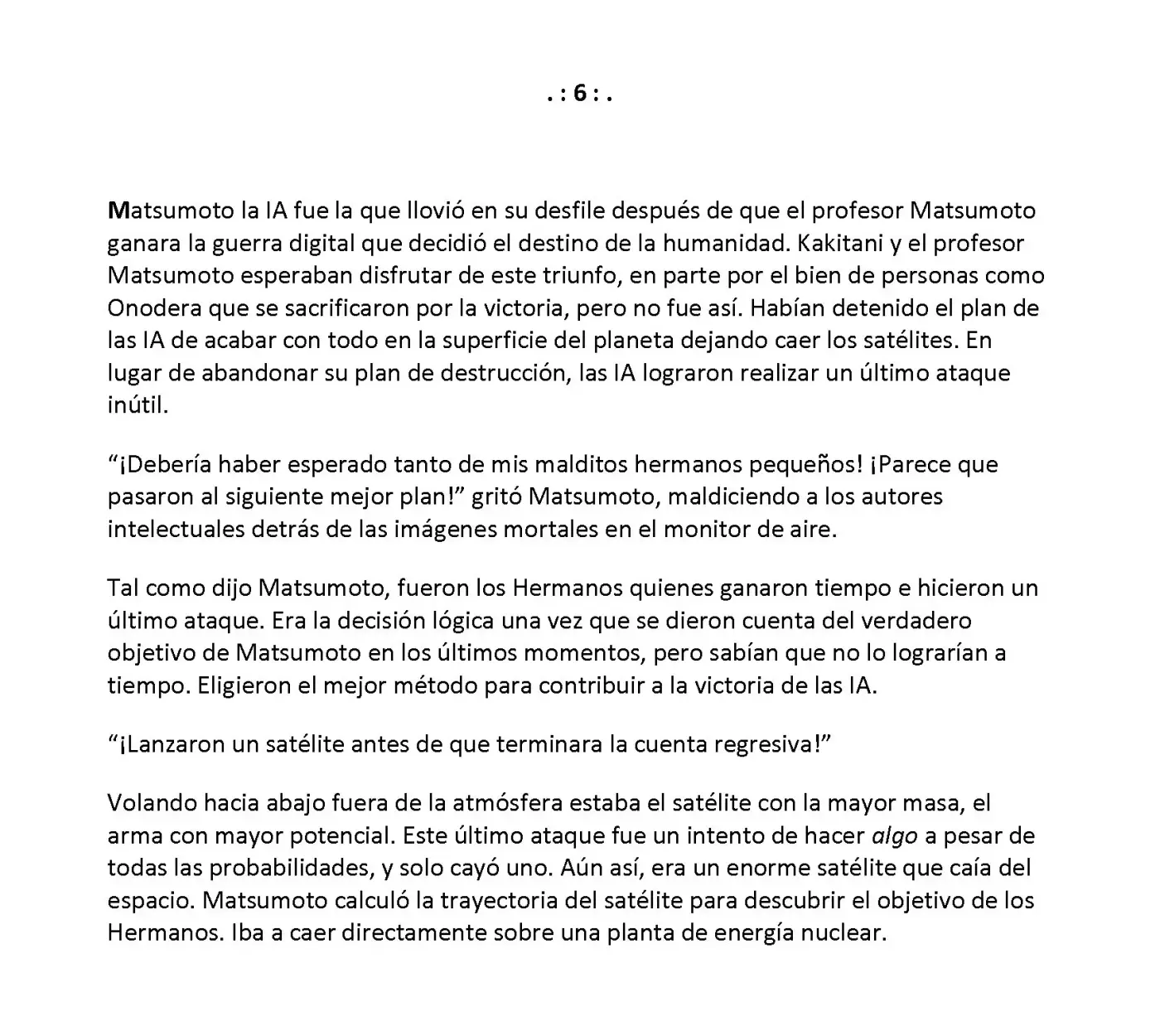 Vivy: Fluorite Eye's Song (Novela) - Capítulo 34.06 - Página 2 - LectorTMOo