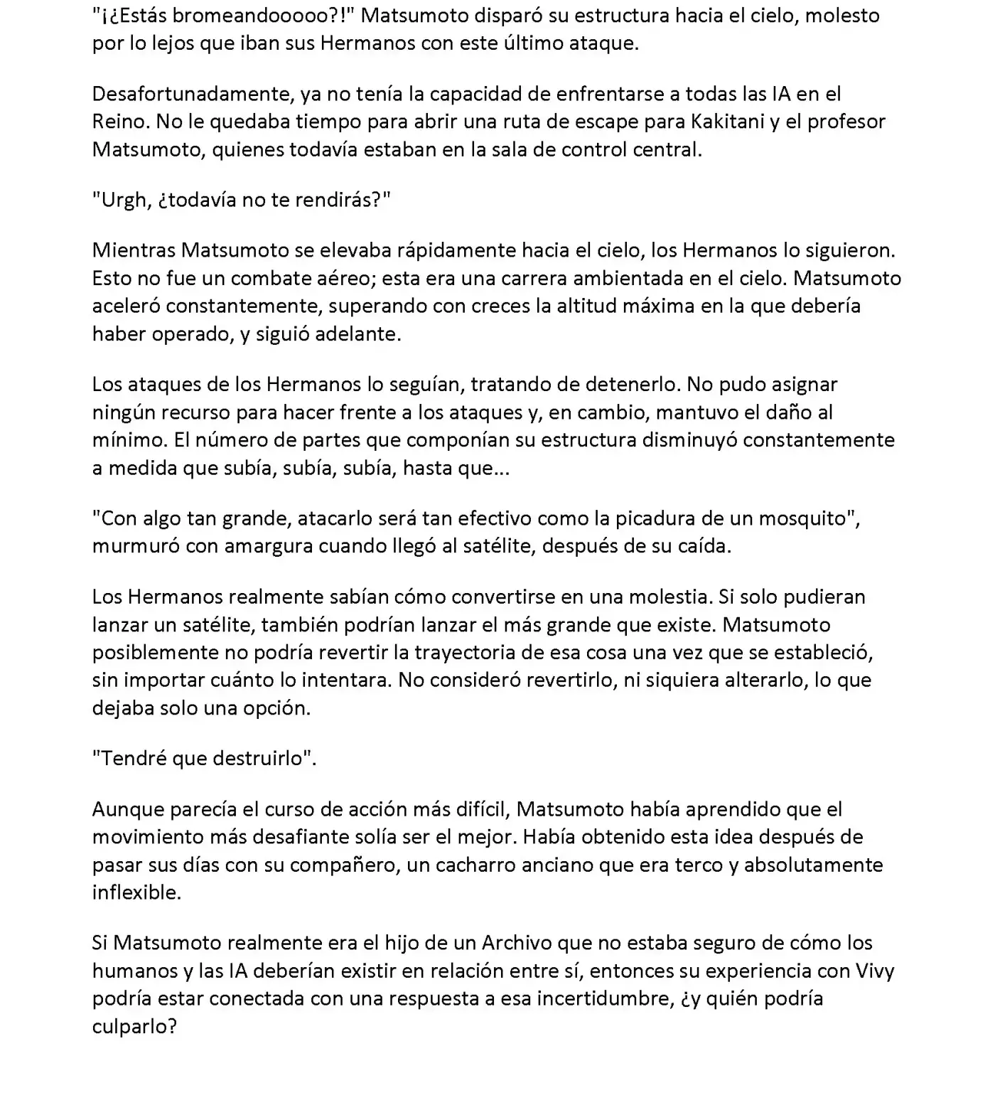 Vivy: Fluorite Eye's Song (Novela) - Capítulo 34.06 - Página 3 - LectorTMOo