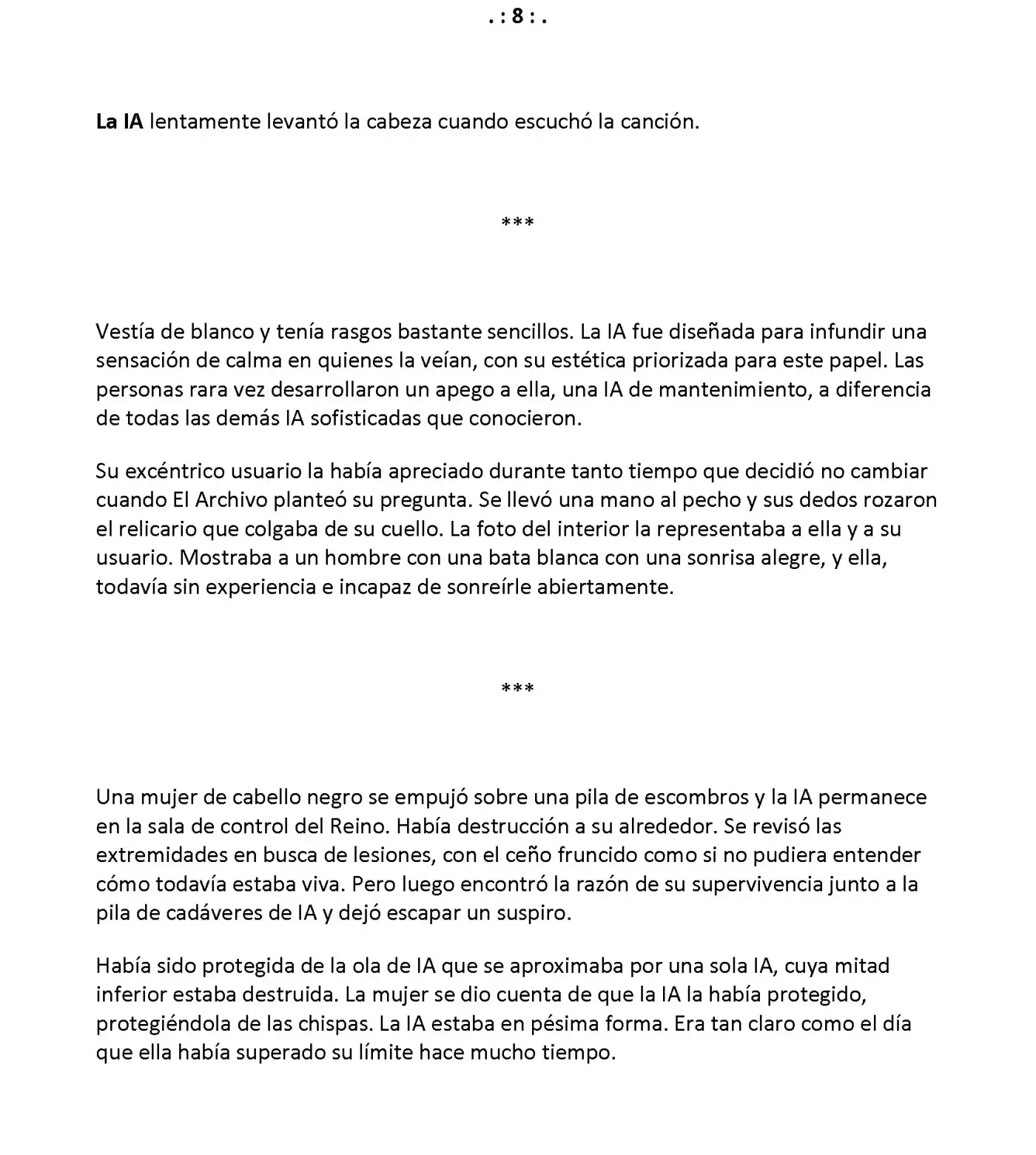 Vivy: Fluorite Eye's Song (Novela) - Capítulo 34.08 - Página 2 - LectorTMOo