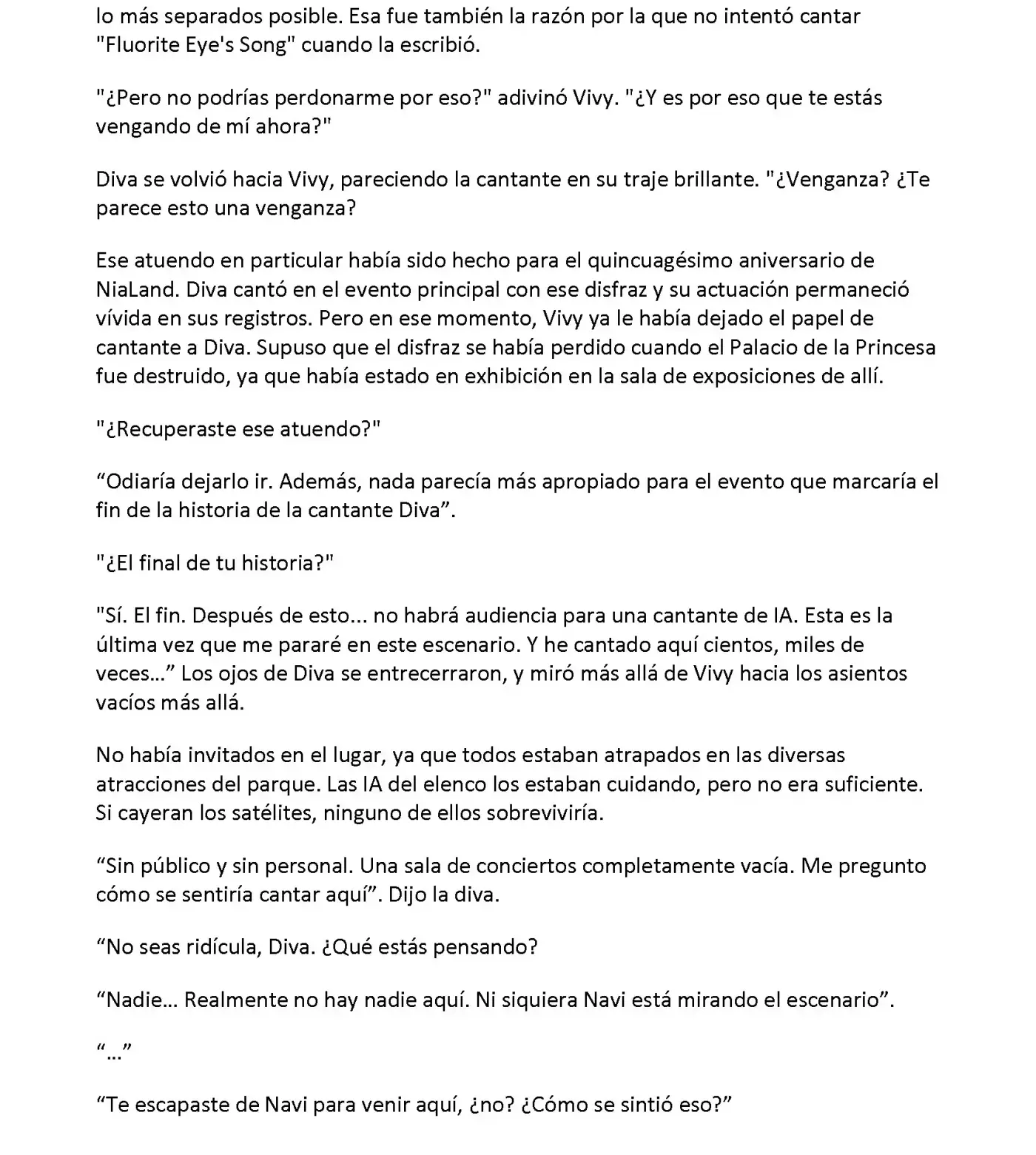 Vivy: Fluorite Eye's Song (Novela) - Capítulo 34 - Página 3 - LectorTMOo
