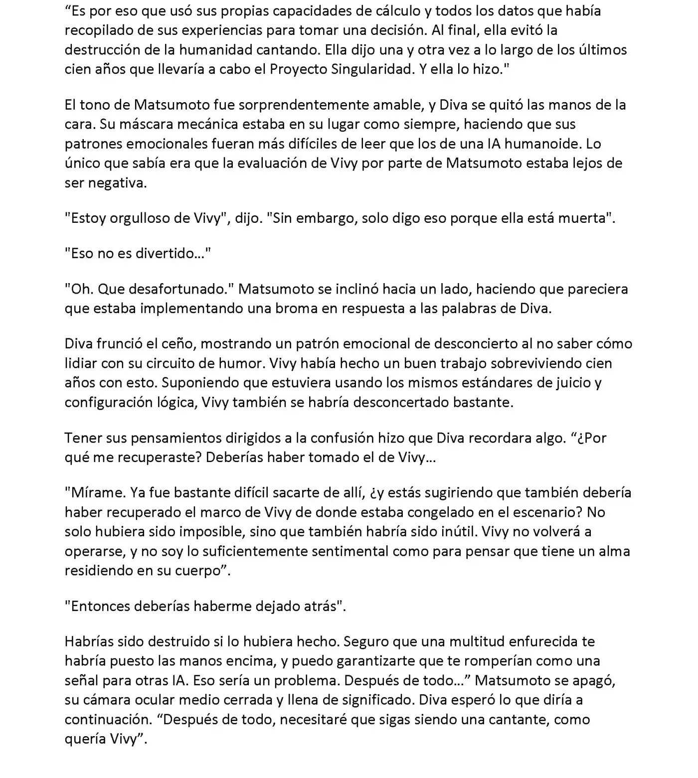 Vivy: Fluorite Eye's Song (Novela) - Capítulo 35.02 - Página 6 - LectorTMOo