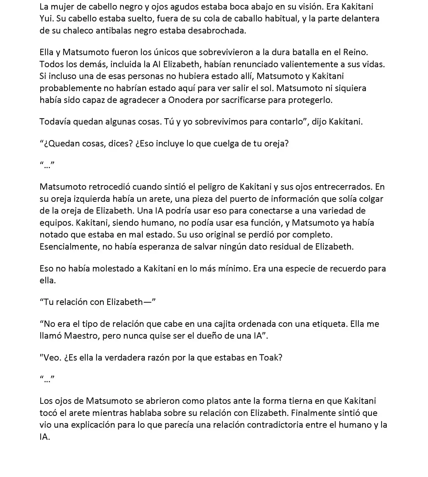 Vivy: Fluorite Eye's Song (Novela) - Capítulo 35 - Página 3 - LectorTMOo