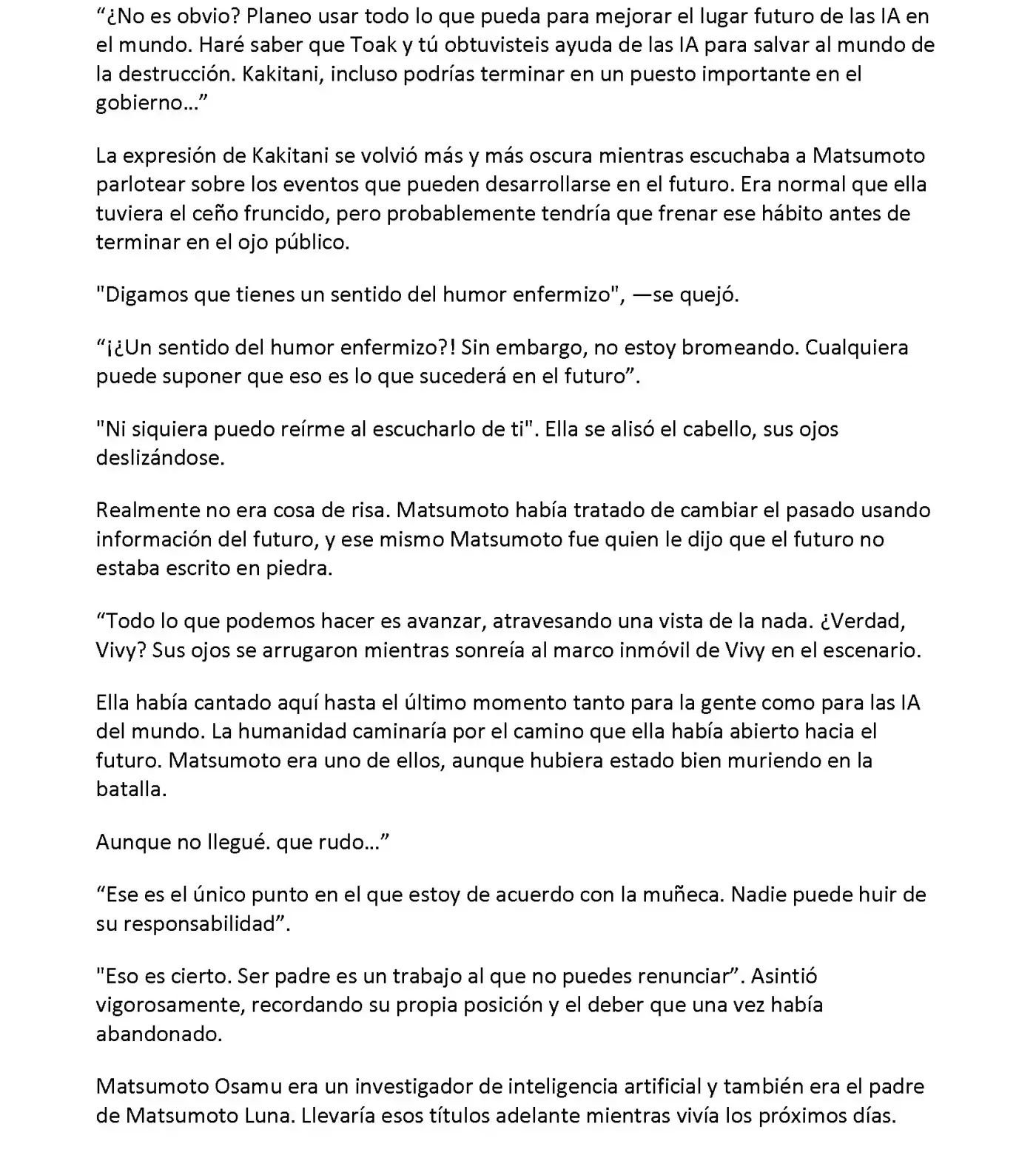 Vivy: Fluorite Eye's Song (Novela) - Capítulo 35 - Página 6 - LectorTMOo