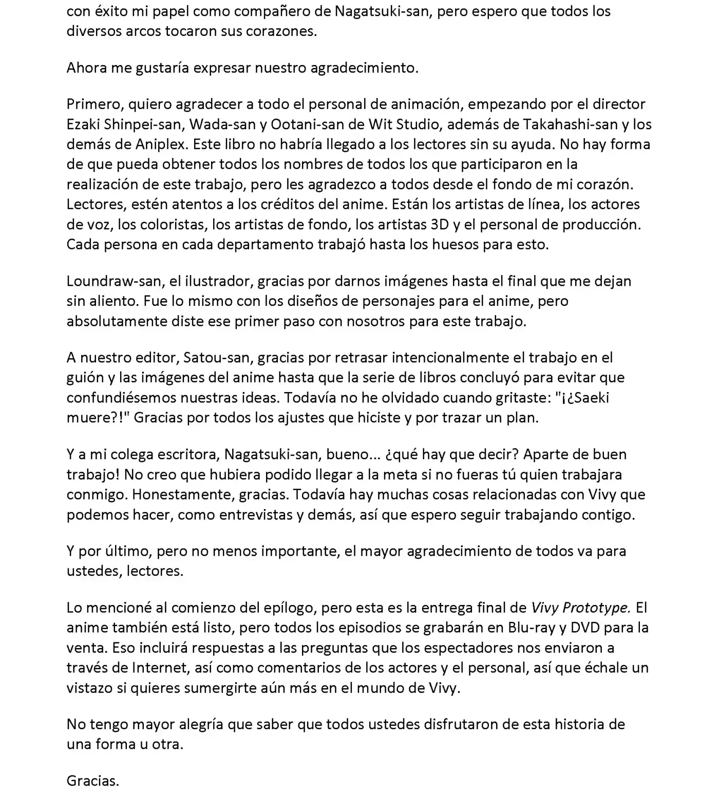 Vivy: Fluorite Eye's Song (Novela) - Capítulo 36 - Página 6 - LectorTMOo